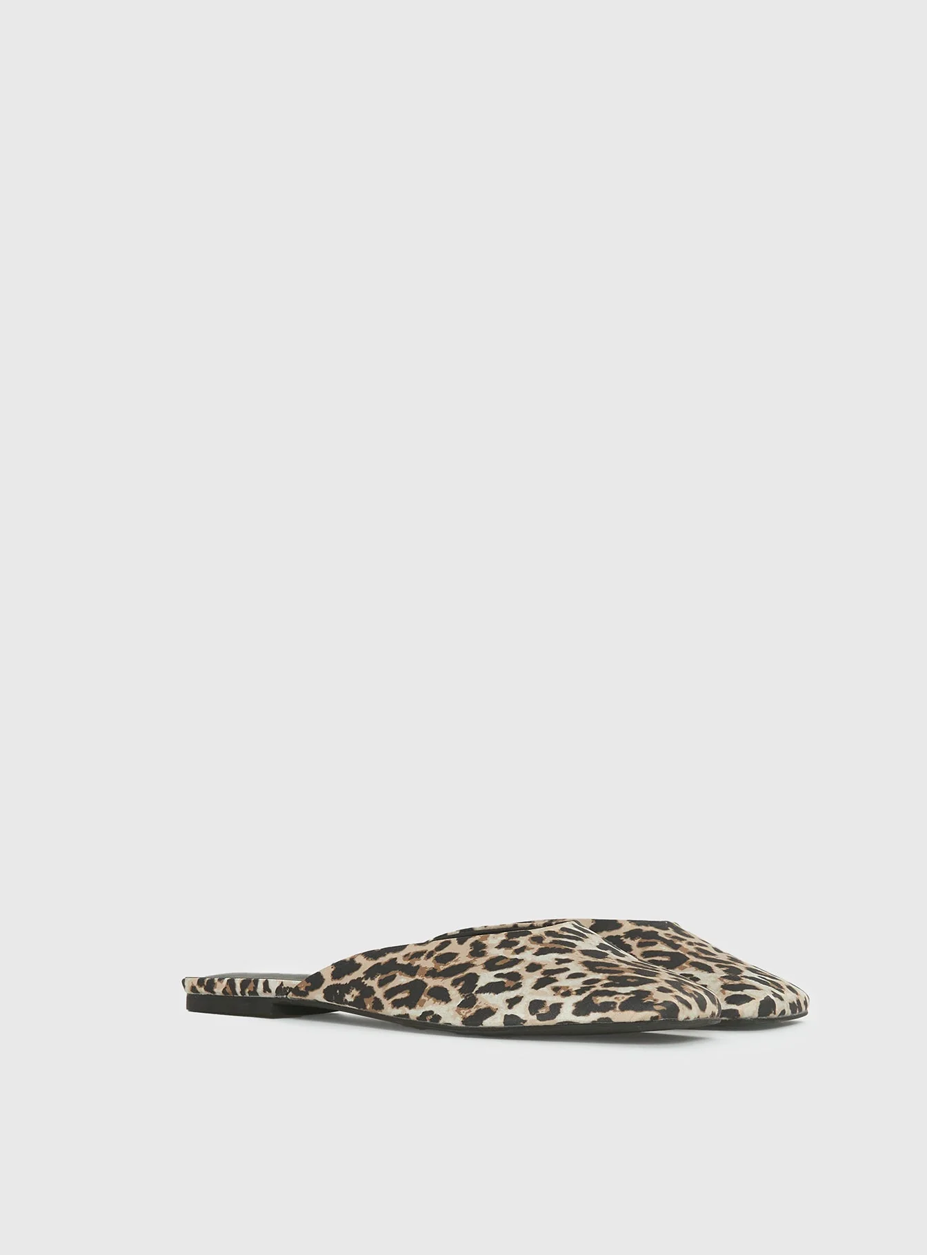 Therapy Gabbi Flats Leopard Satin - Image 3