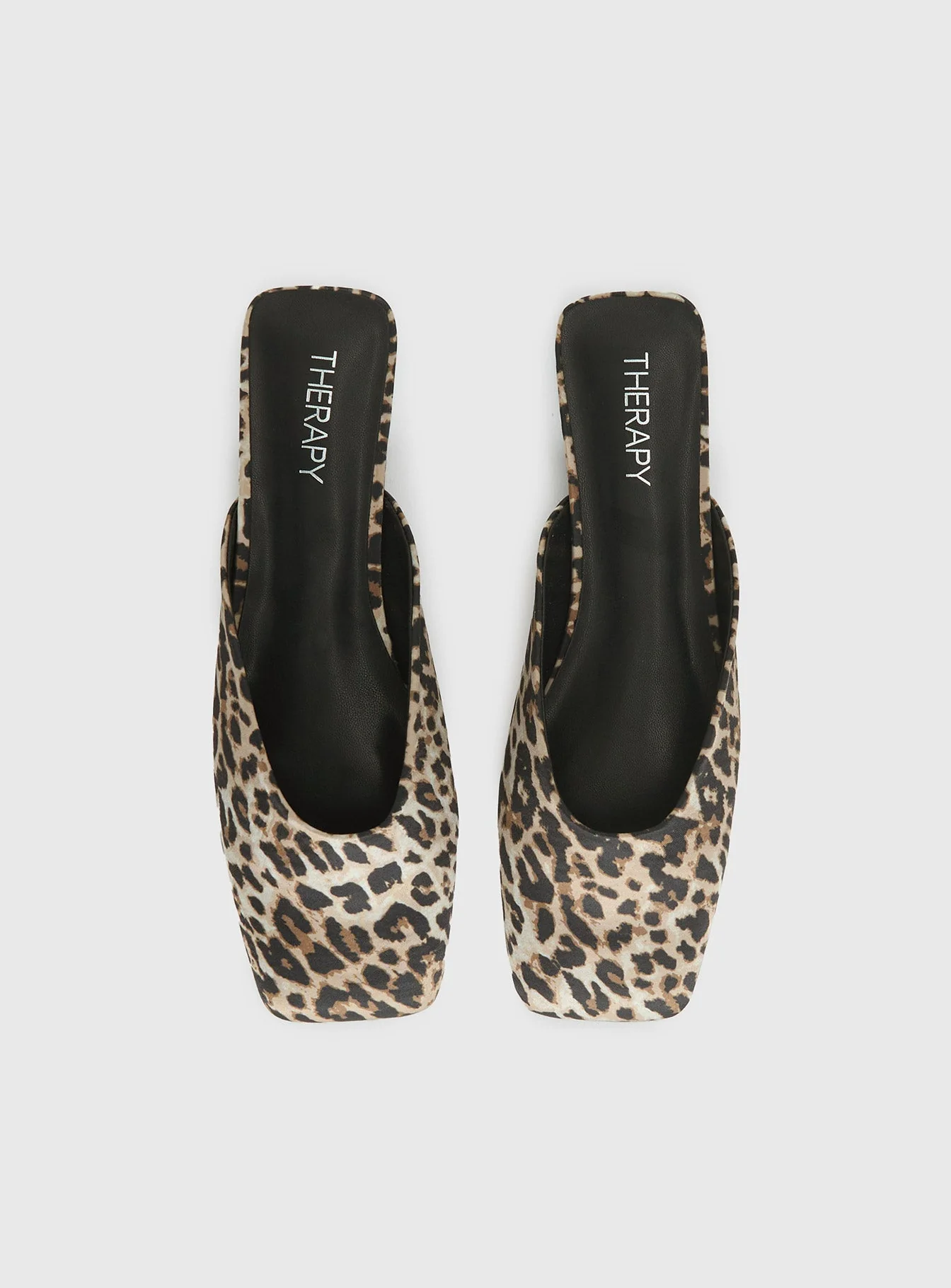 Therapy Gabbi Flats Leopard Satin - Image 6