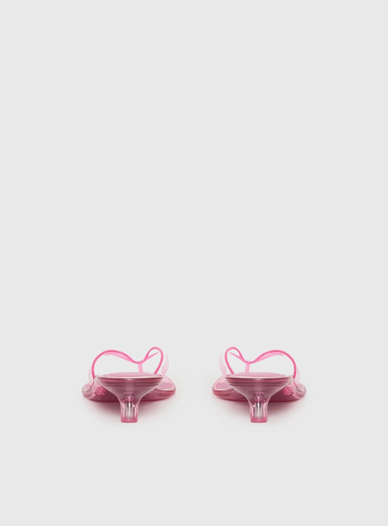 Therapy Jellyz Kitten Heels Pink - Image 4