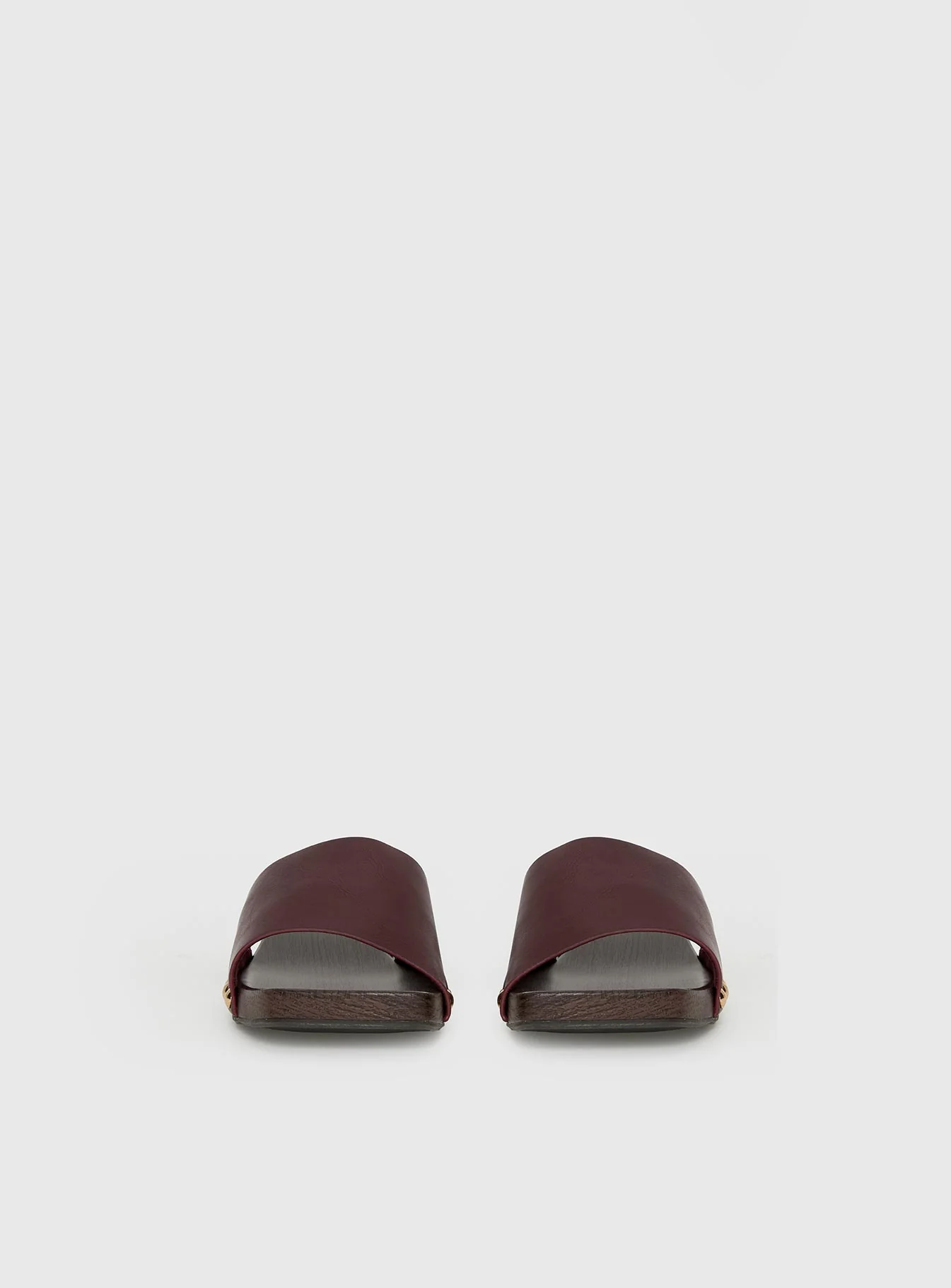 Therapy Zane Stud Detail Sandals Red - Image 3