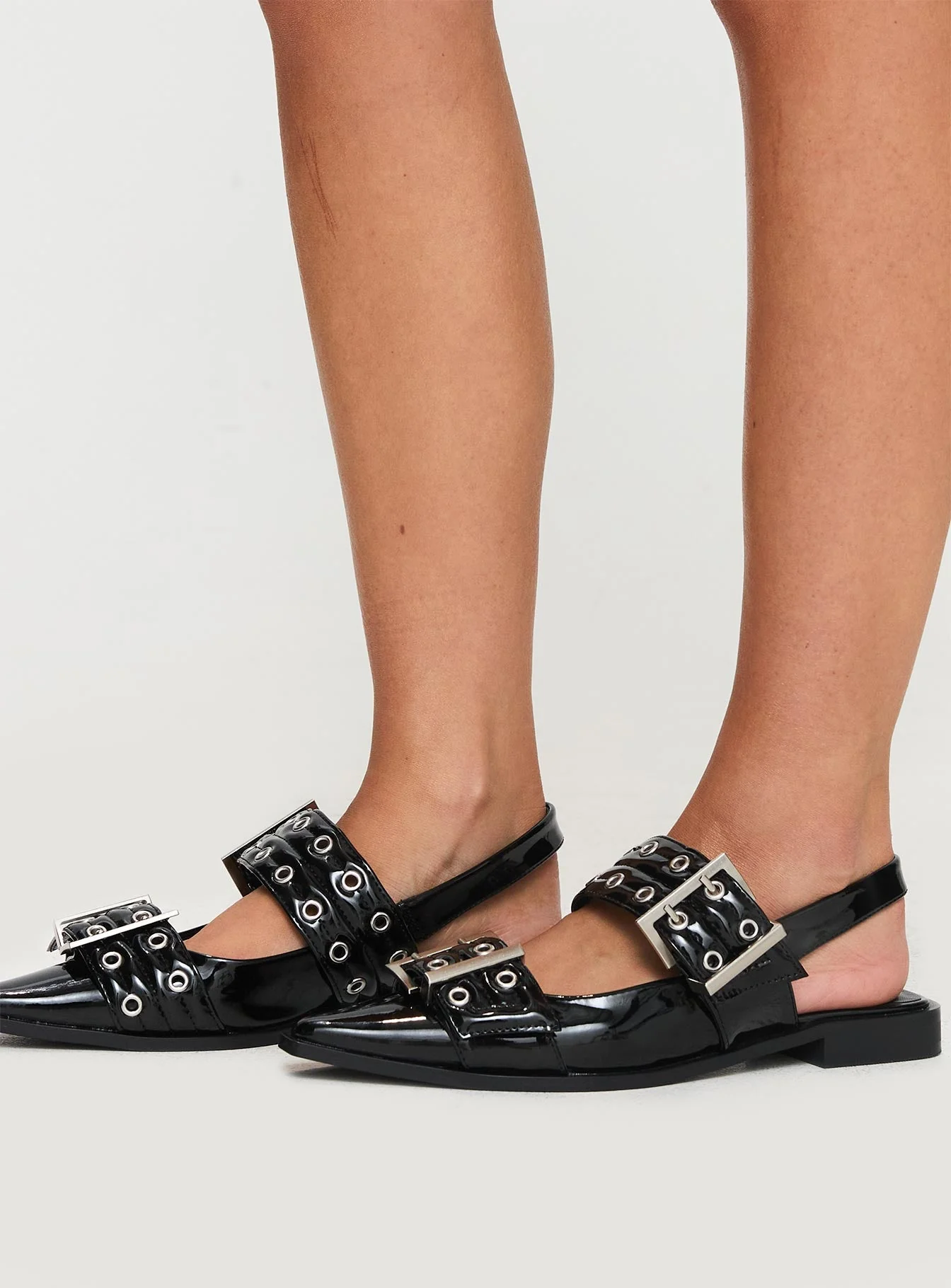 Therapy Matilda Flats Black Patent - Image 3