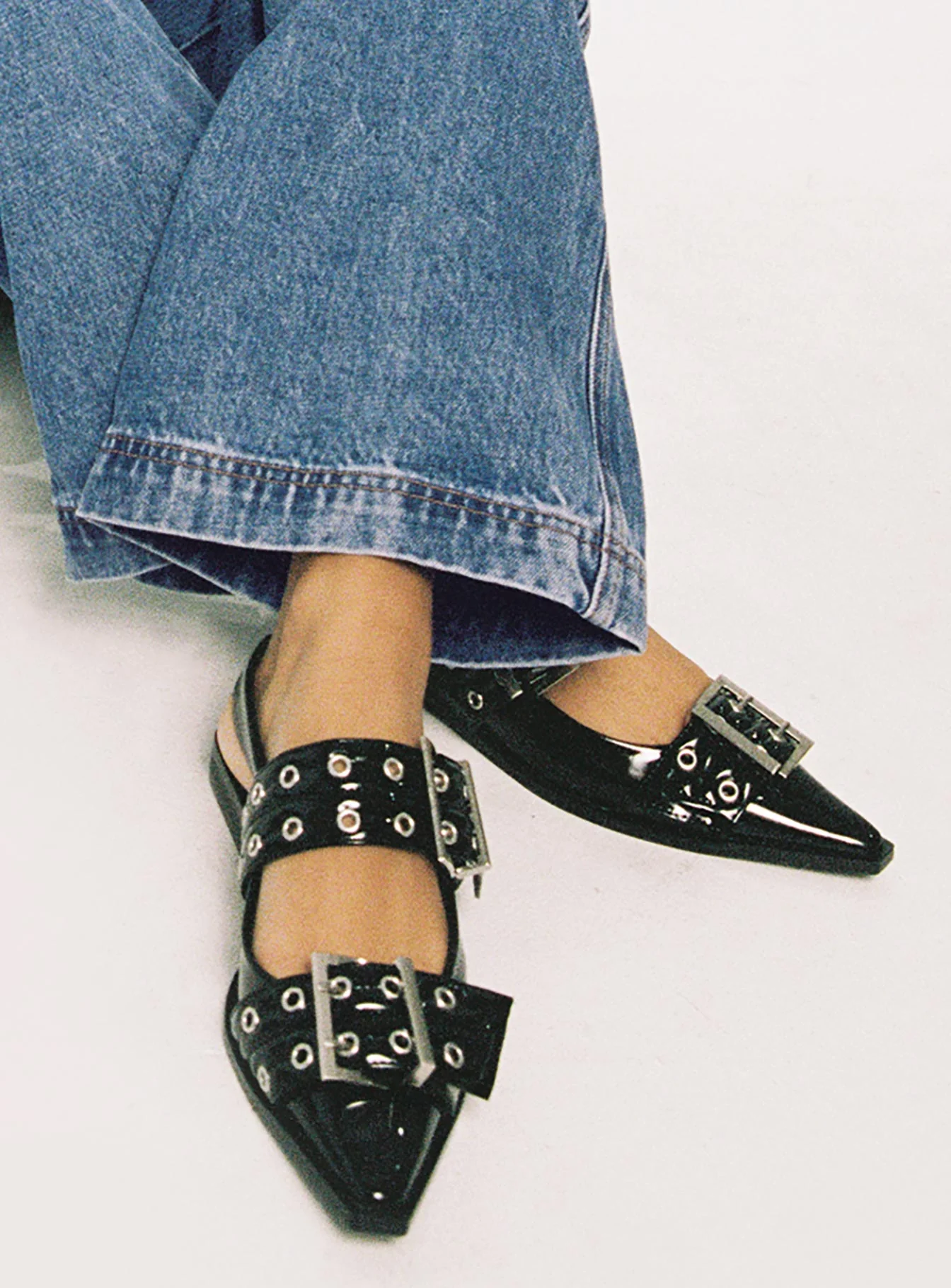 Therapy Matilda Flats Black Patent - Image 5