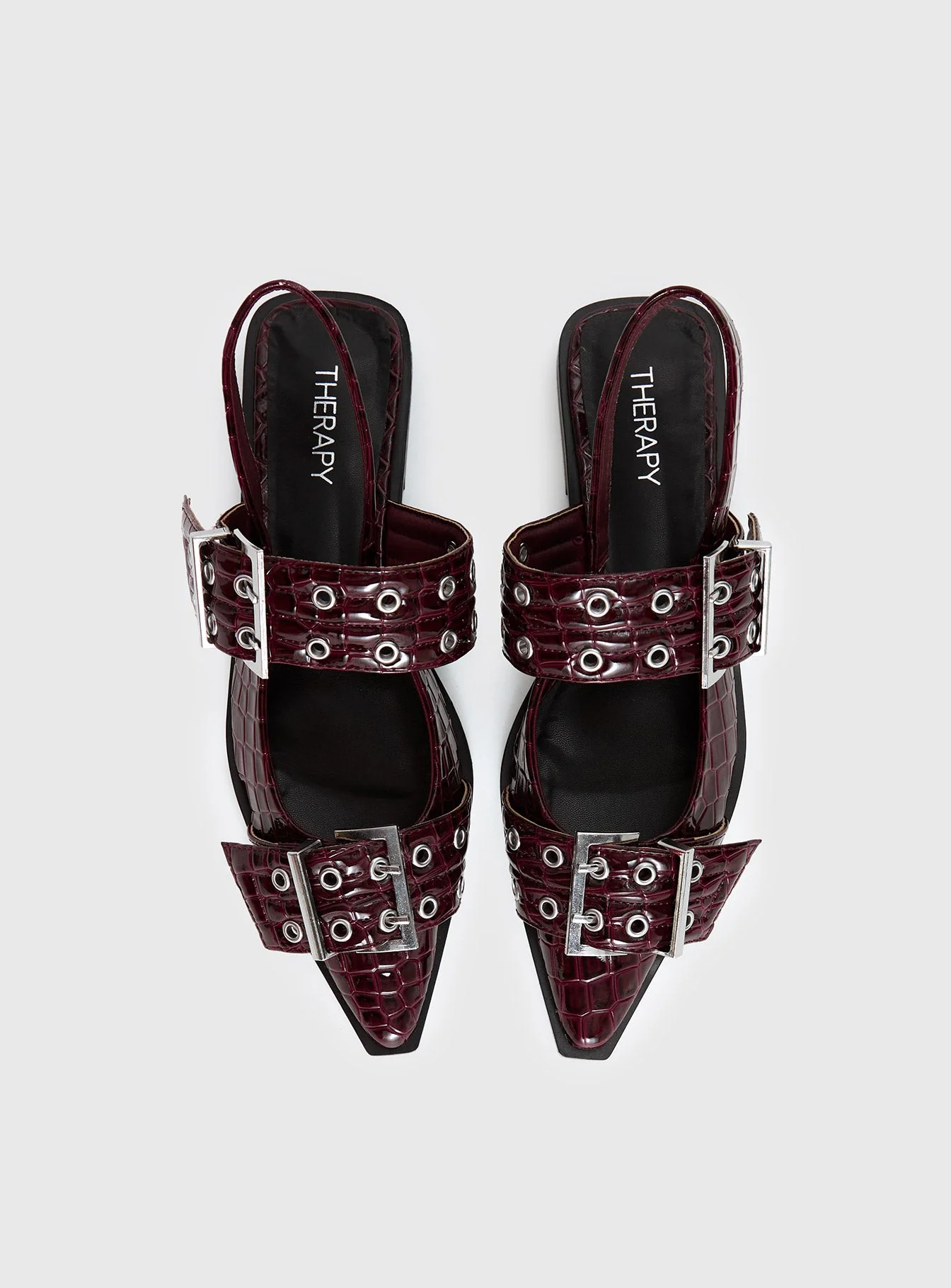 Therapy Matilda Flats Cherry Croc - Image 5