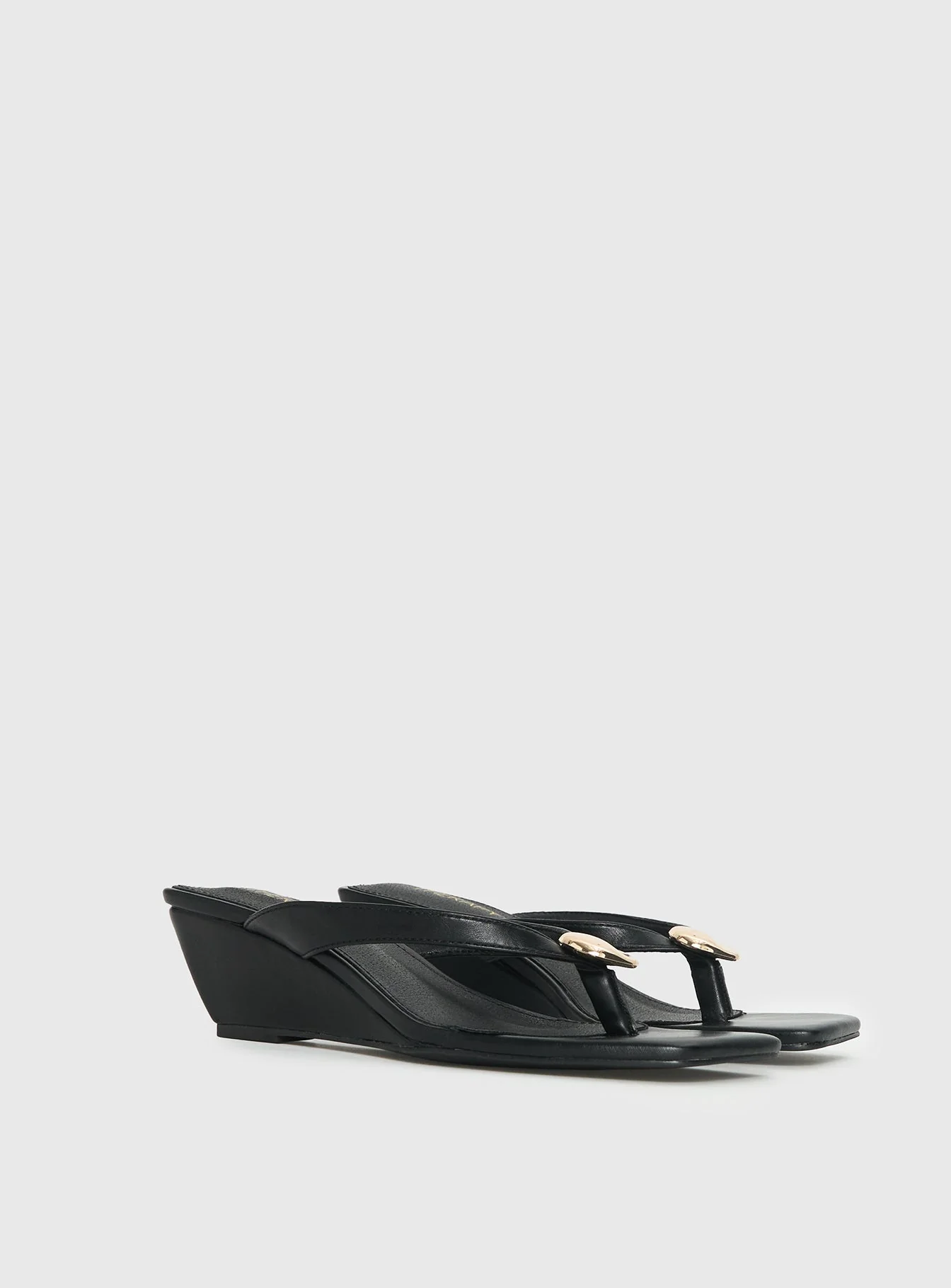 Therapy Slant Heels Black - Image 3