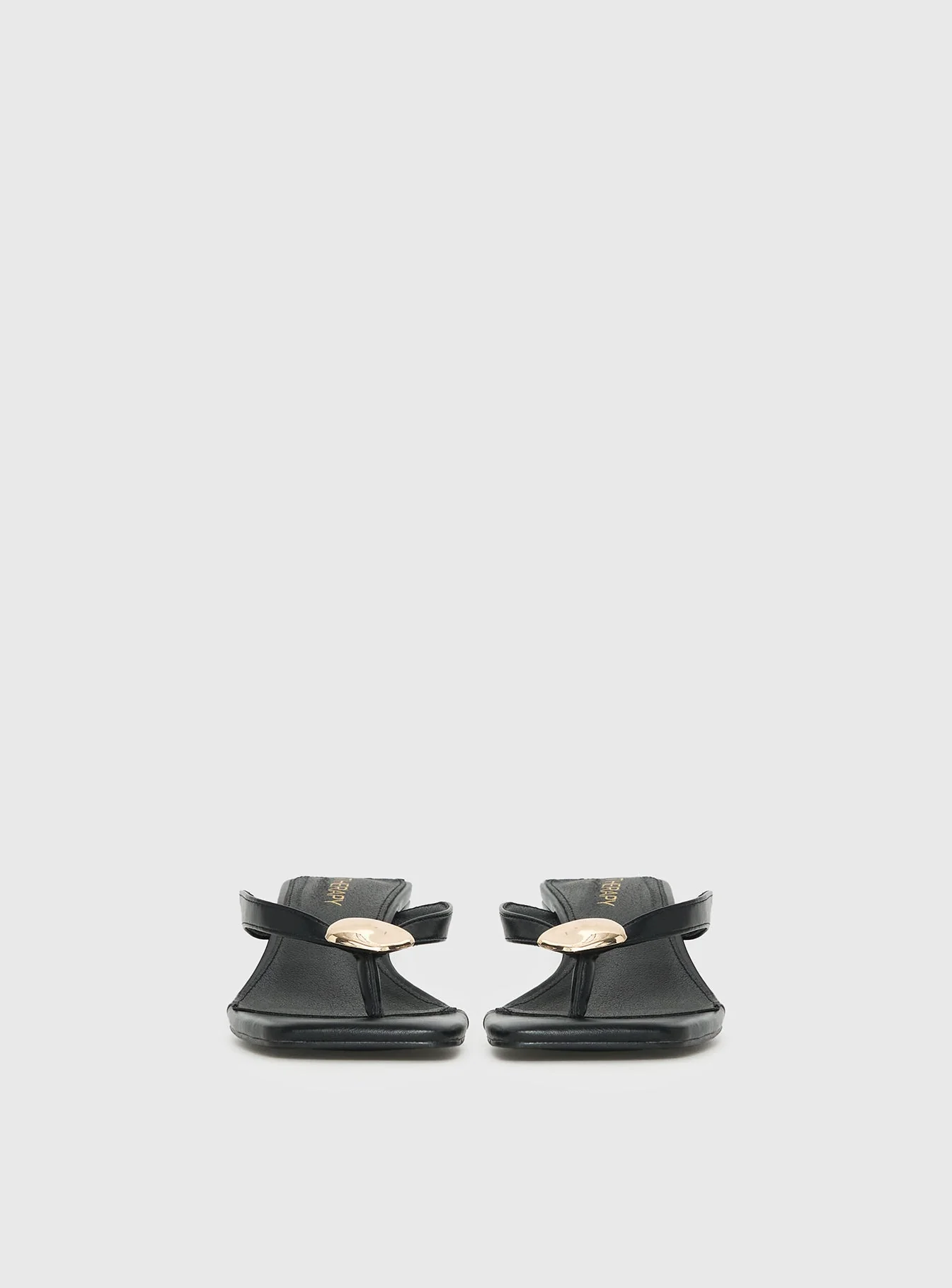 Therapy Slant Heels Black - Image 4