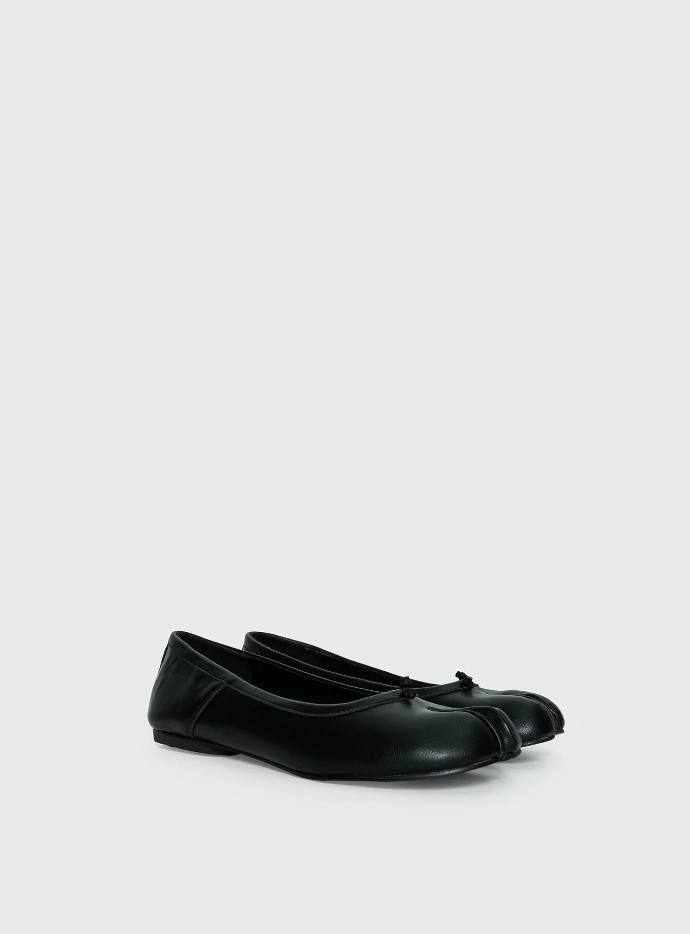 Therapy Harajuku Split Toe Ballet Flats Black - Image 3
