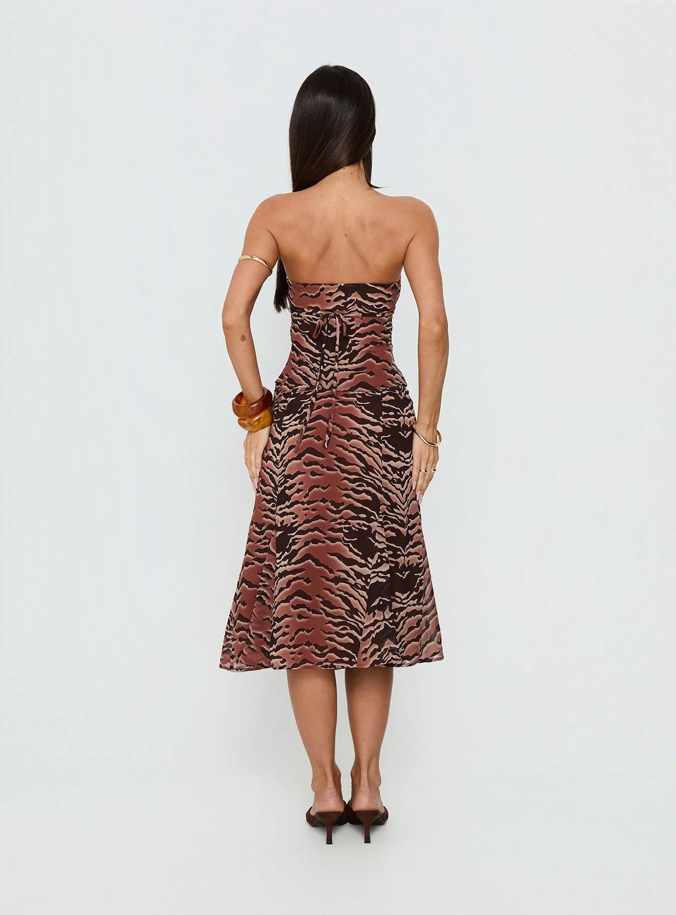 Tipsy Midi Skirt Animal Multi - Image 5