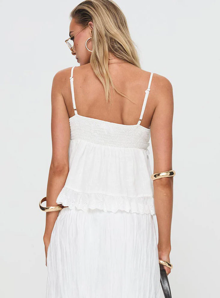 To Ones Liking Top White - Image 5