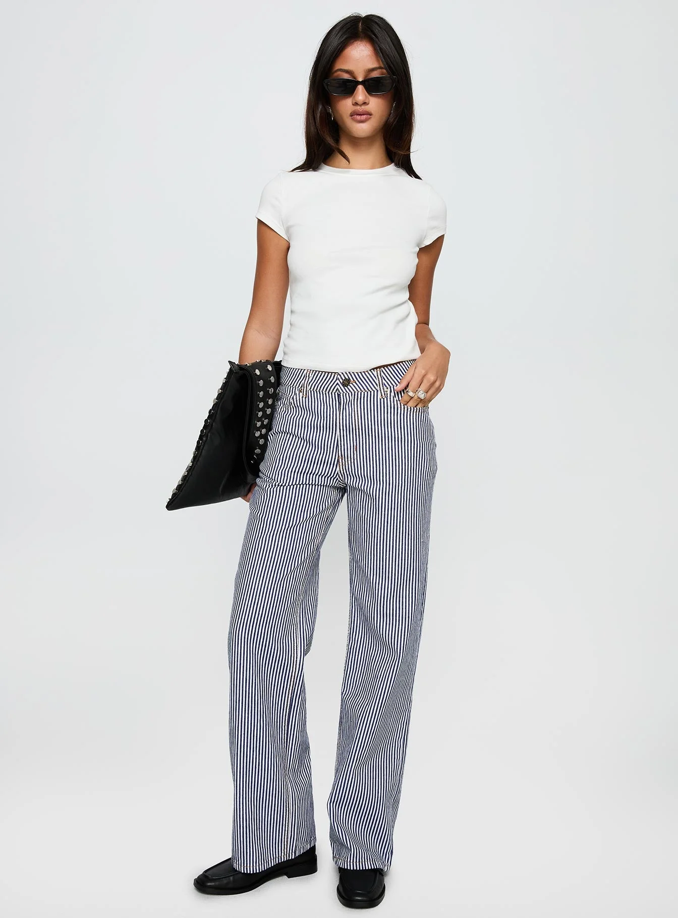 Top Model Jean Navy Stripe - Image 3