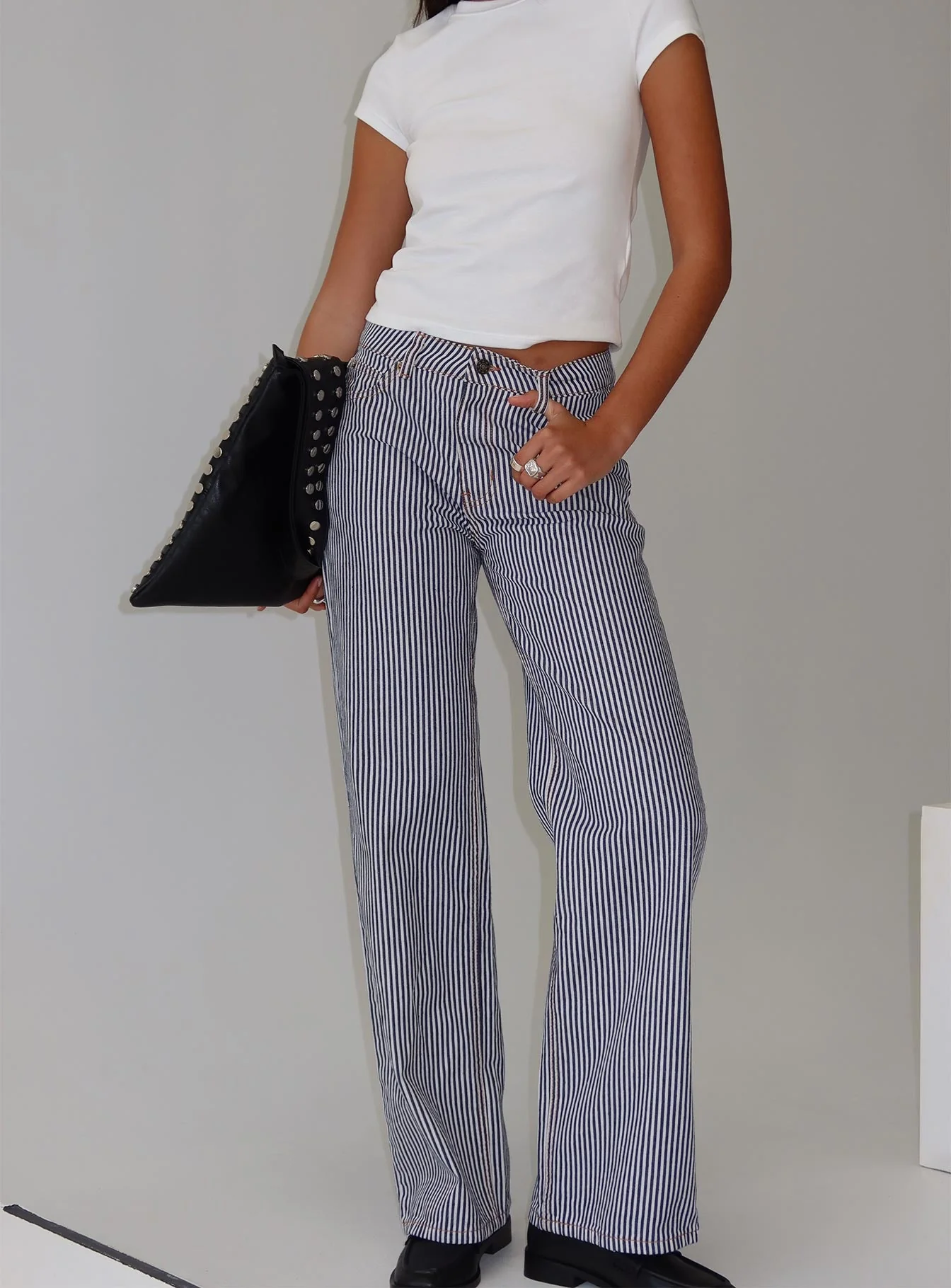 Top Model Jean Navy Stripe - Image 8