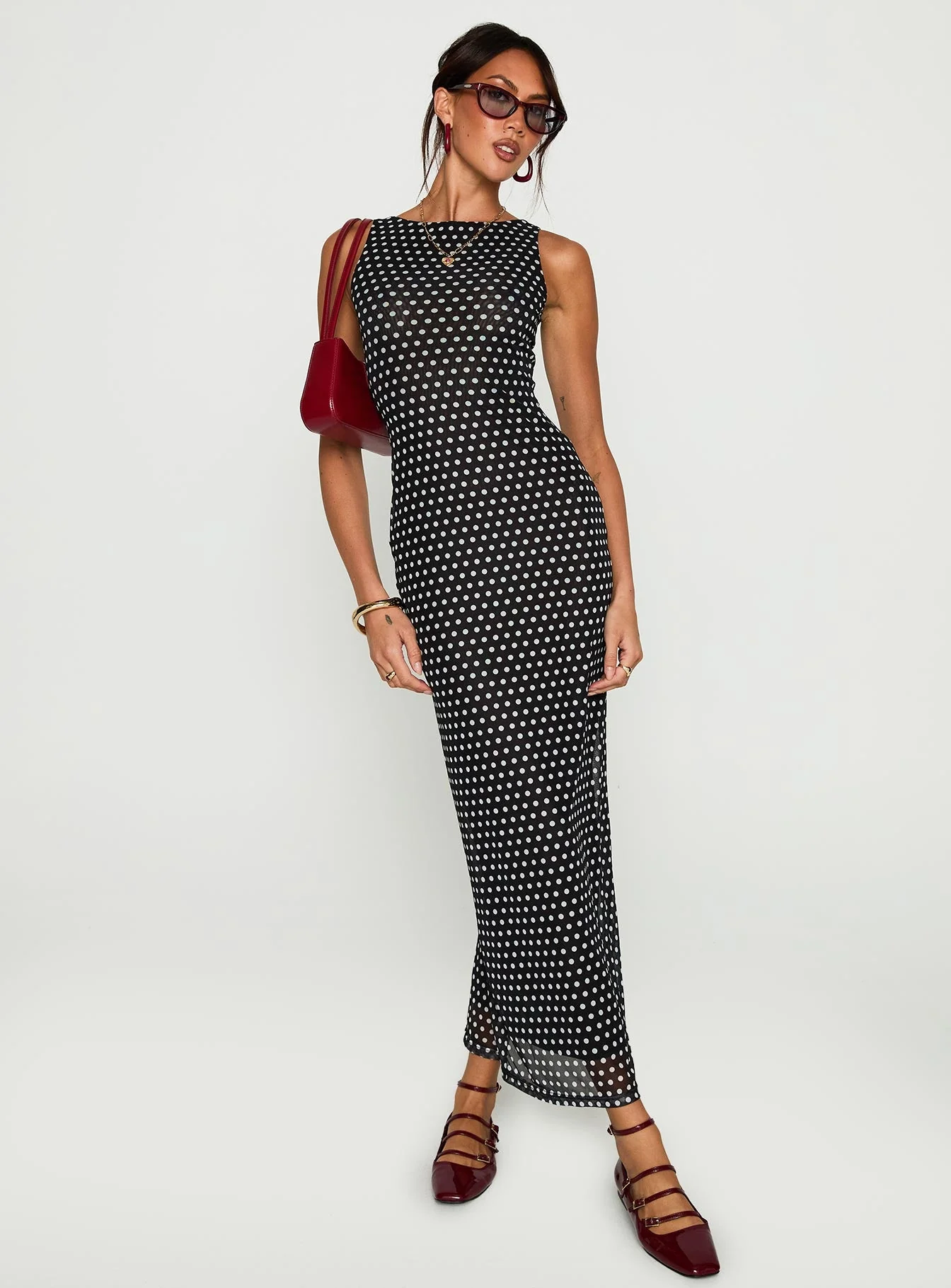Top Of Mind Maxi Dress Black - Image 3