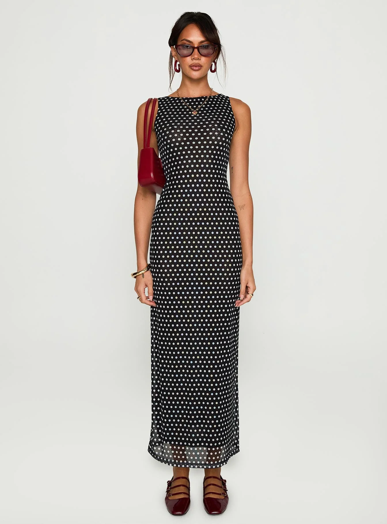 Top Of Mind Maxi Dress Black - Image 7