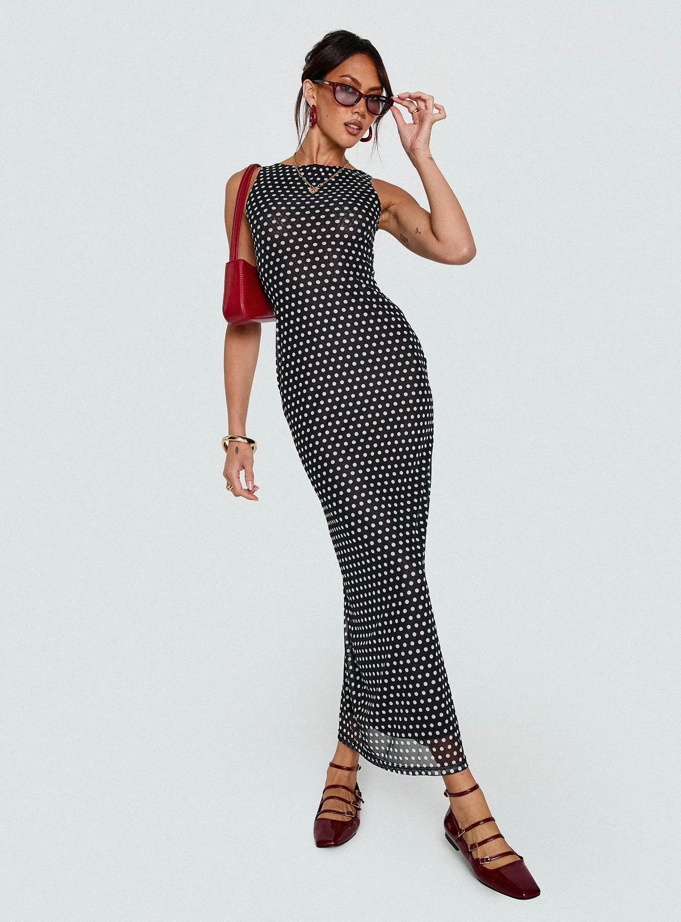 Top Of Mind Maxi Dress Black - Image 8