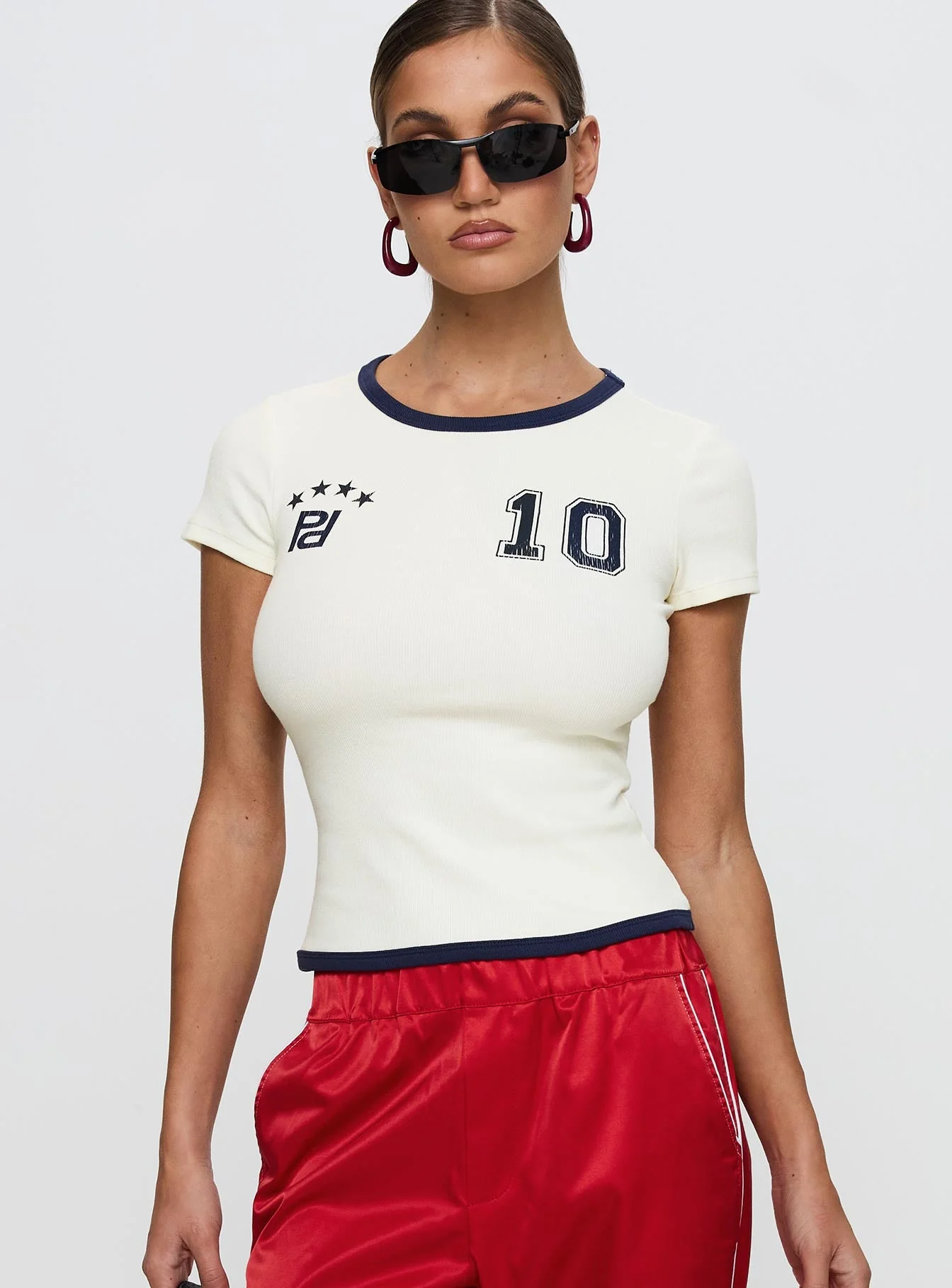 Track Record Graphic Top Cream - Image 2