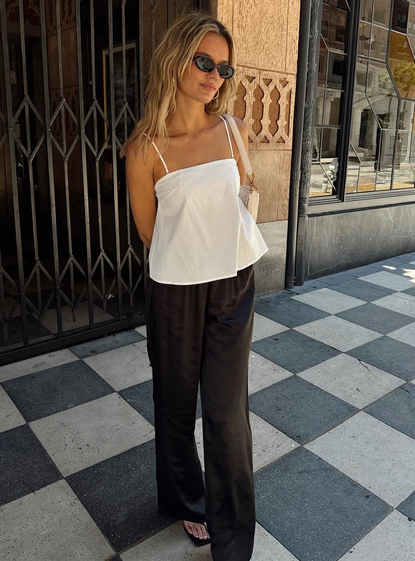 Trapeze Strapless Top White - Image 10
