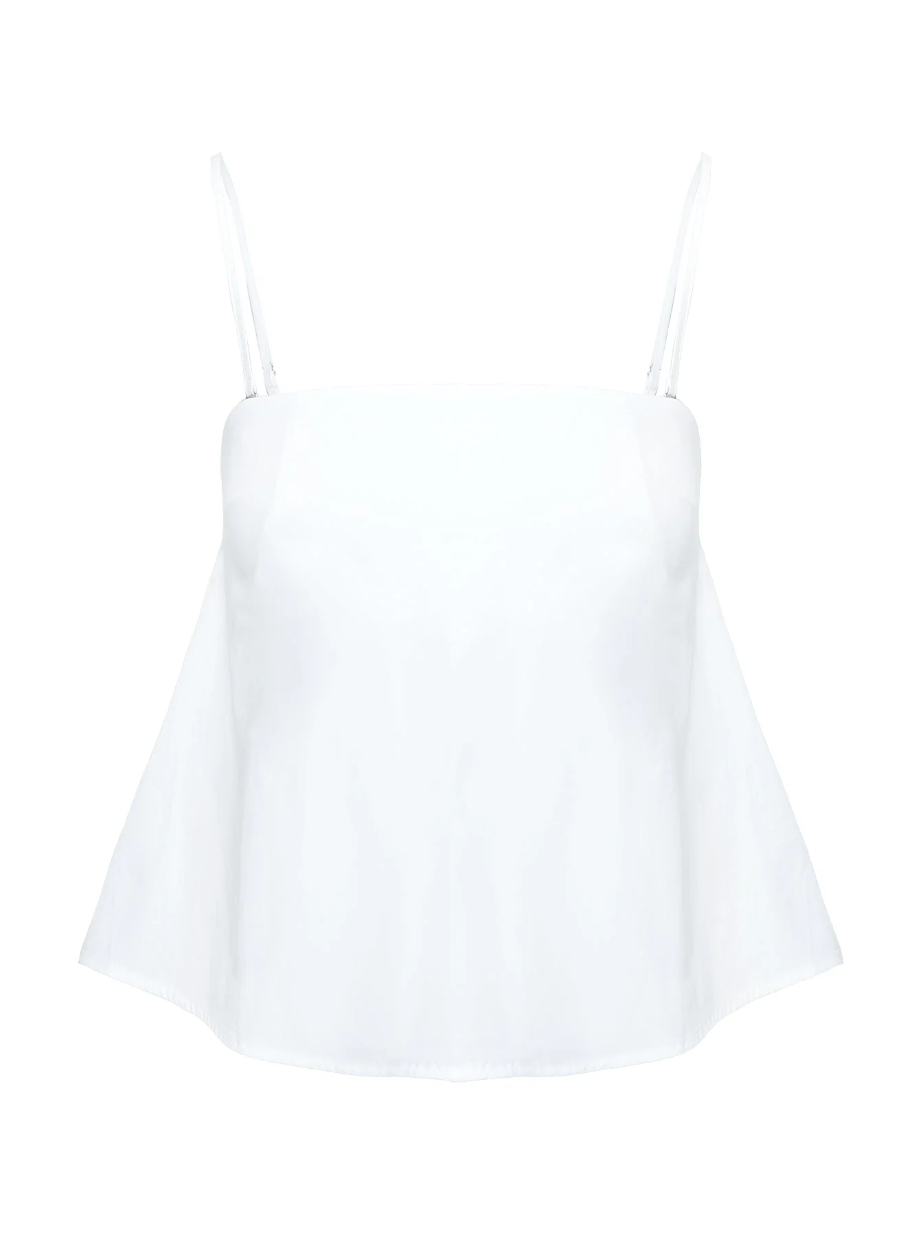 Trapeze Strapless Top White - Image 8