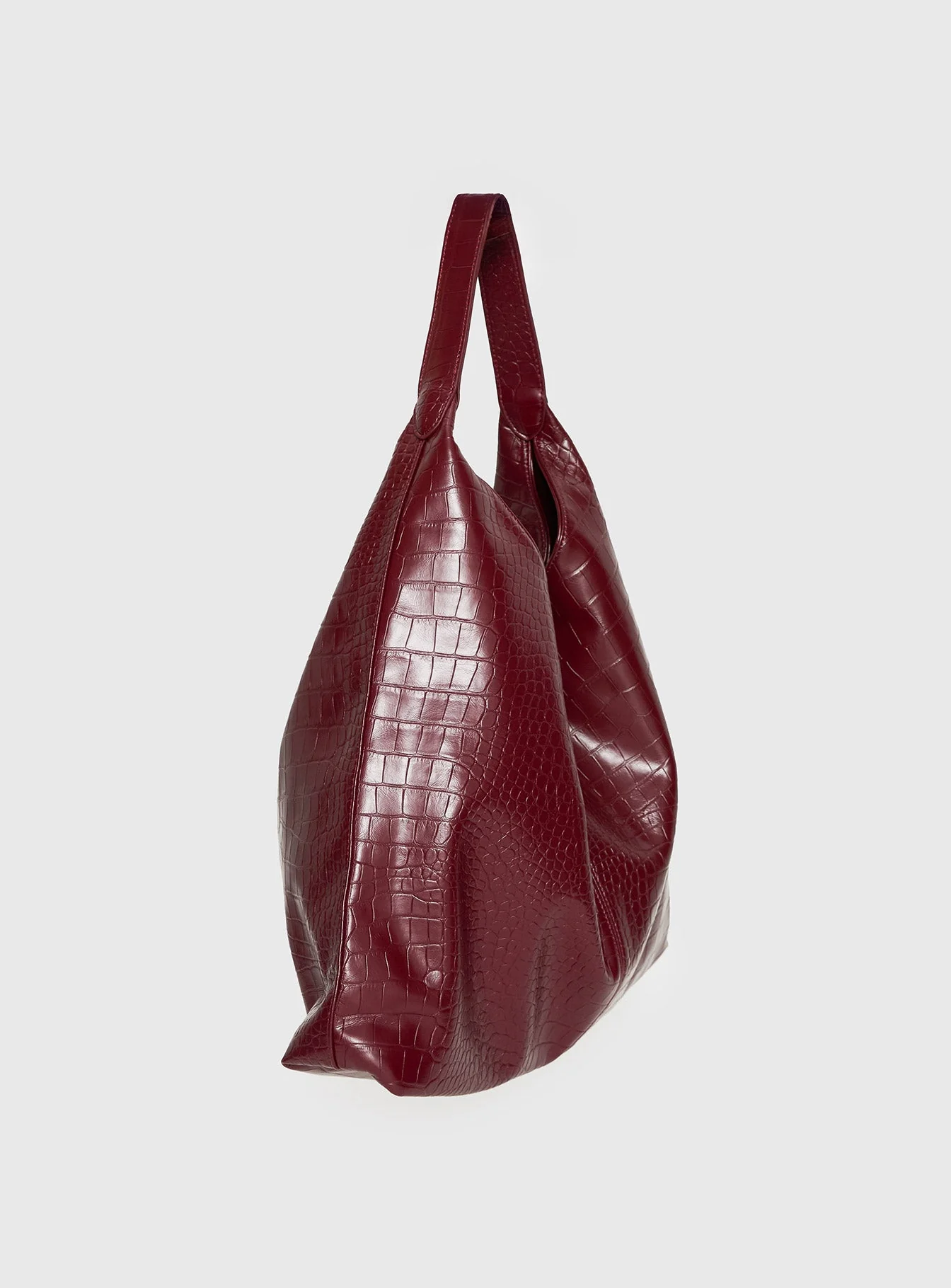 Treat Me Nice Oversized Shoulder Bag Red - Image 3