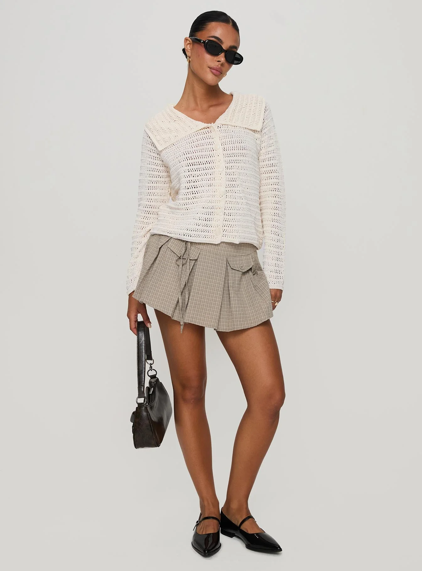 Tuscon Crochet Sweater White - Image 3