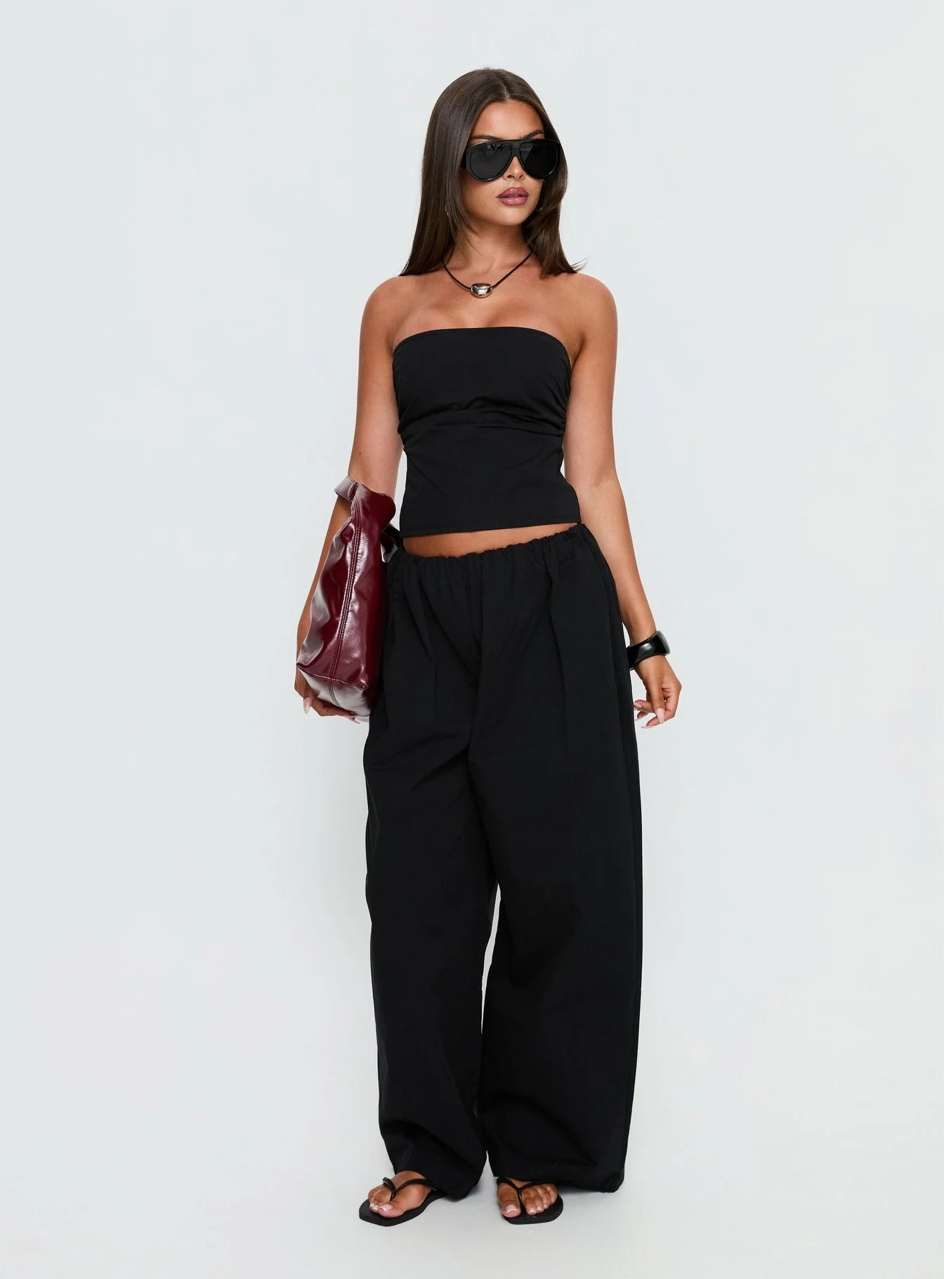Twilight Strapless Top Noir - Image 3