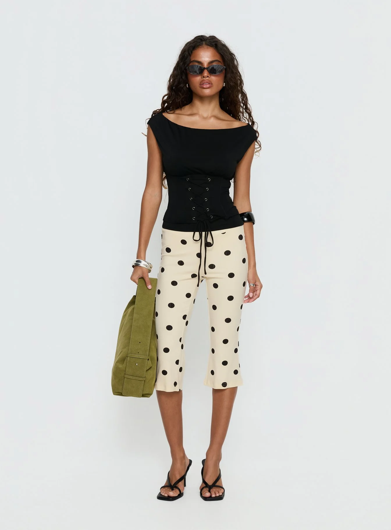 Unbothered Corset Top Black - Image 3