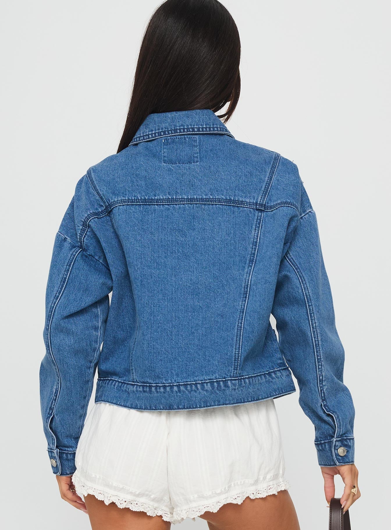 Unexpected Denim Jacket Blue - Image 3