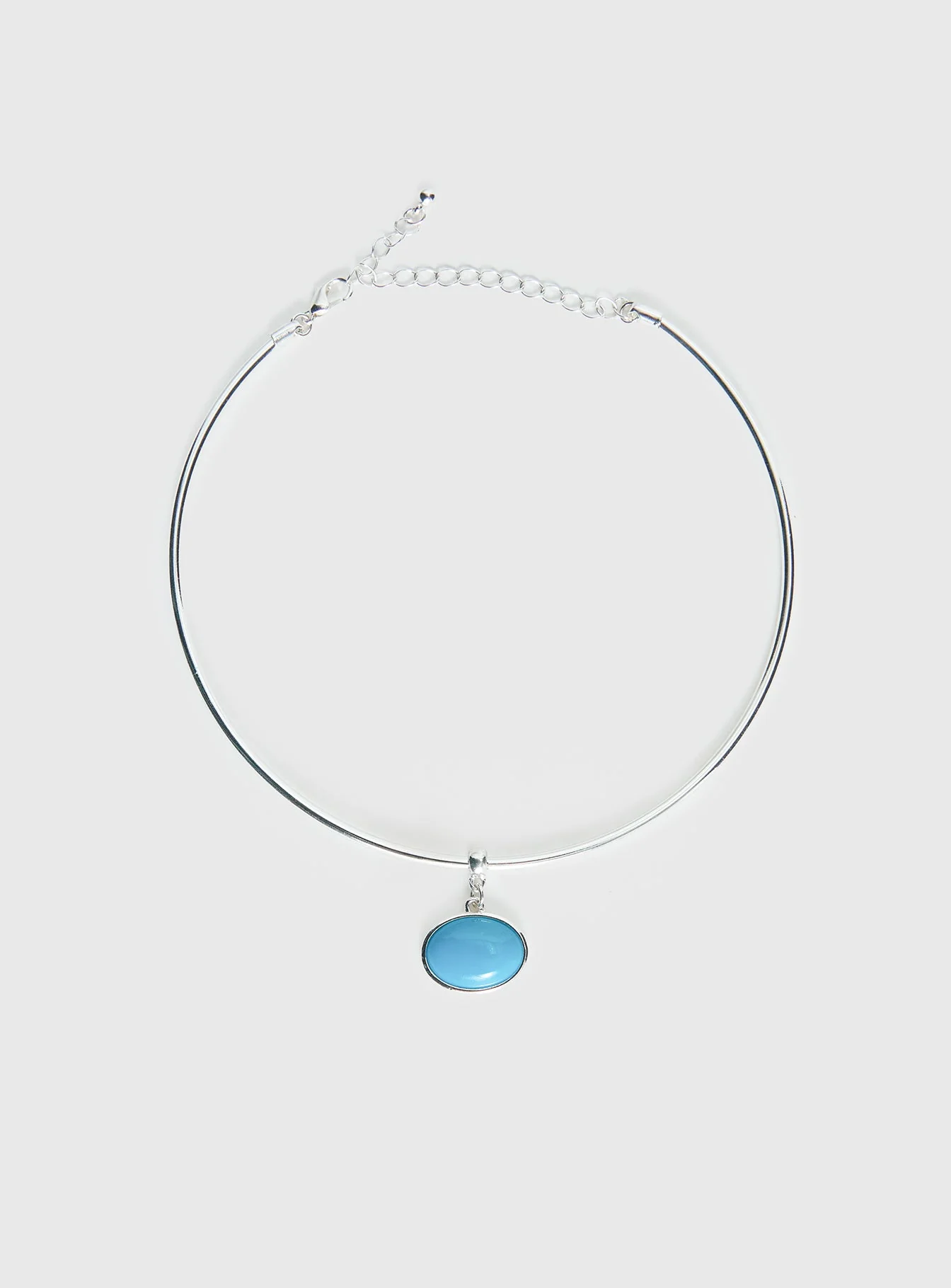 Vanita Necklace Silver / Turquoise - Image 2