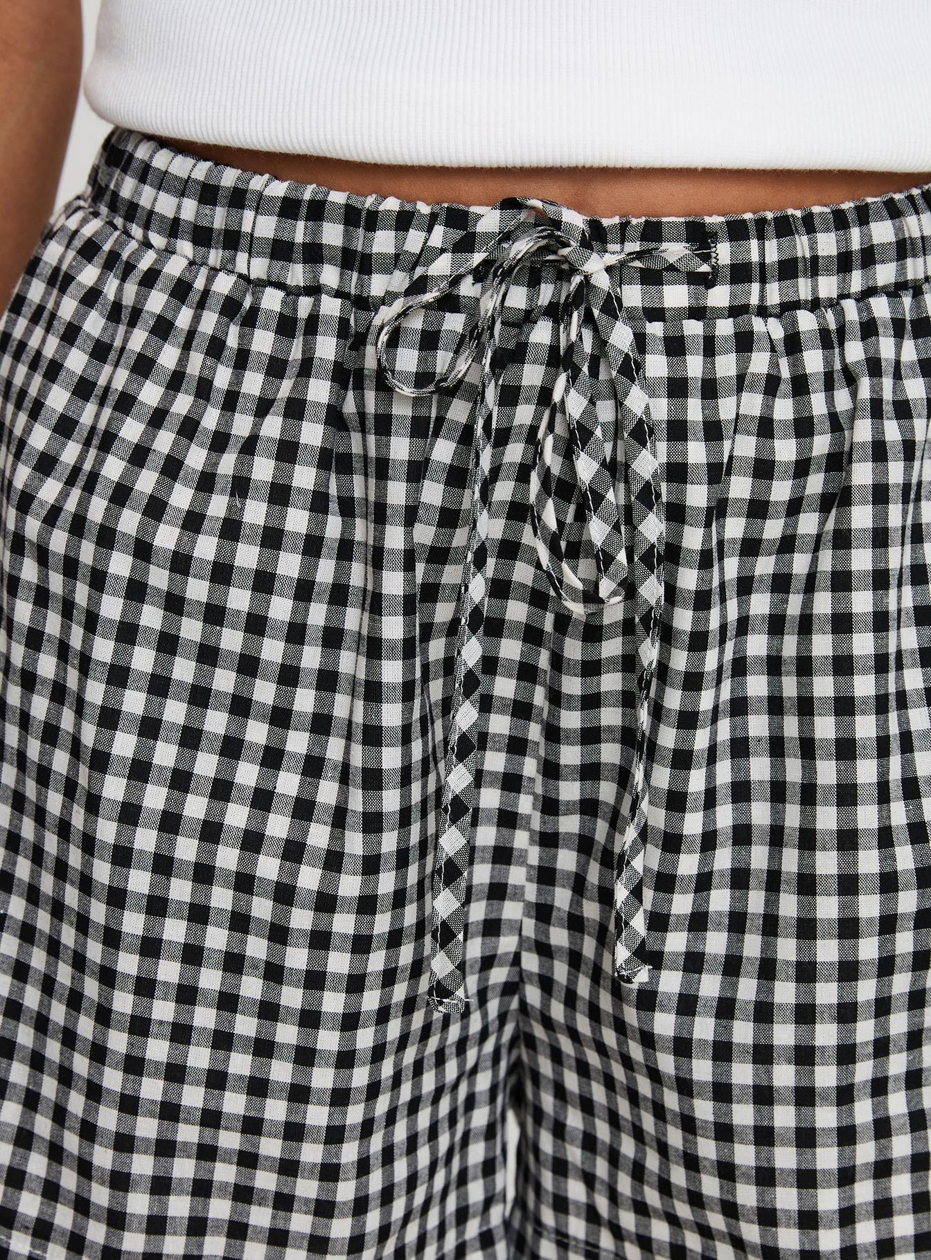 Veridian Shorts Black/White Gingham - Image 6