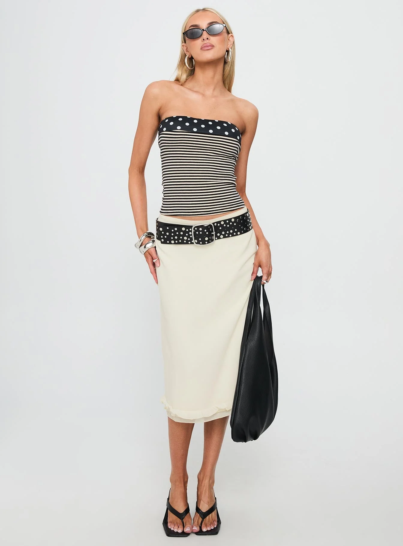 Virenna Strapless Top Multi - Image 3