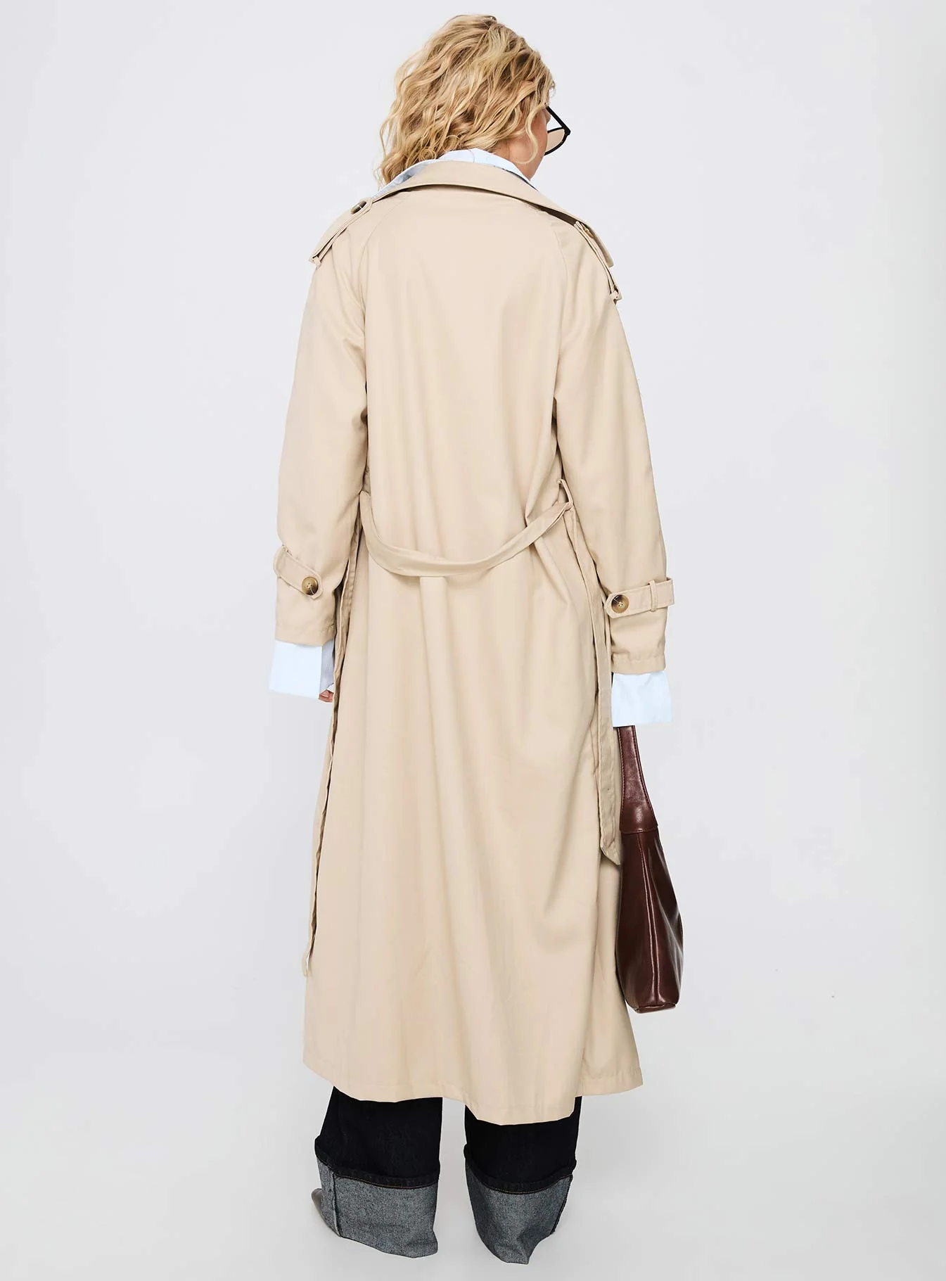 Vision Board Trench Coat Beige - Image 5