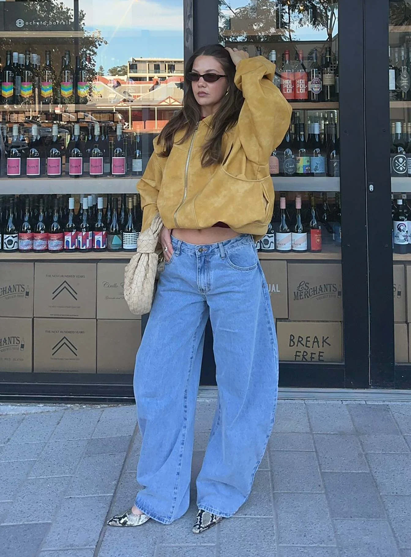 Vista Bomber Jacket Mustard