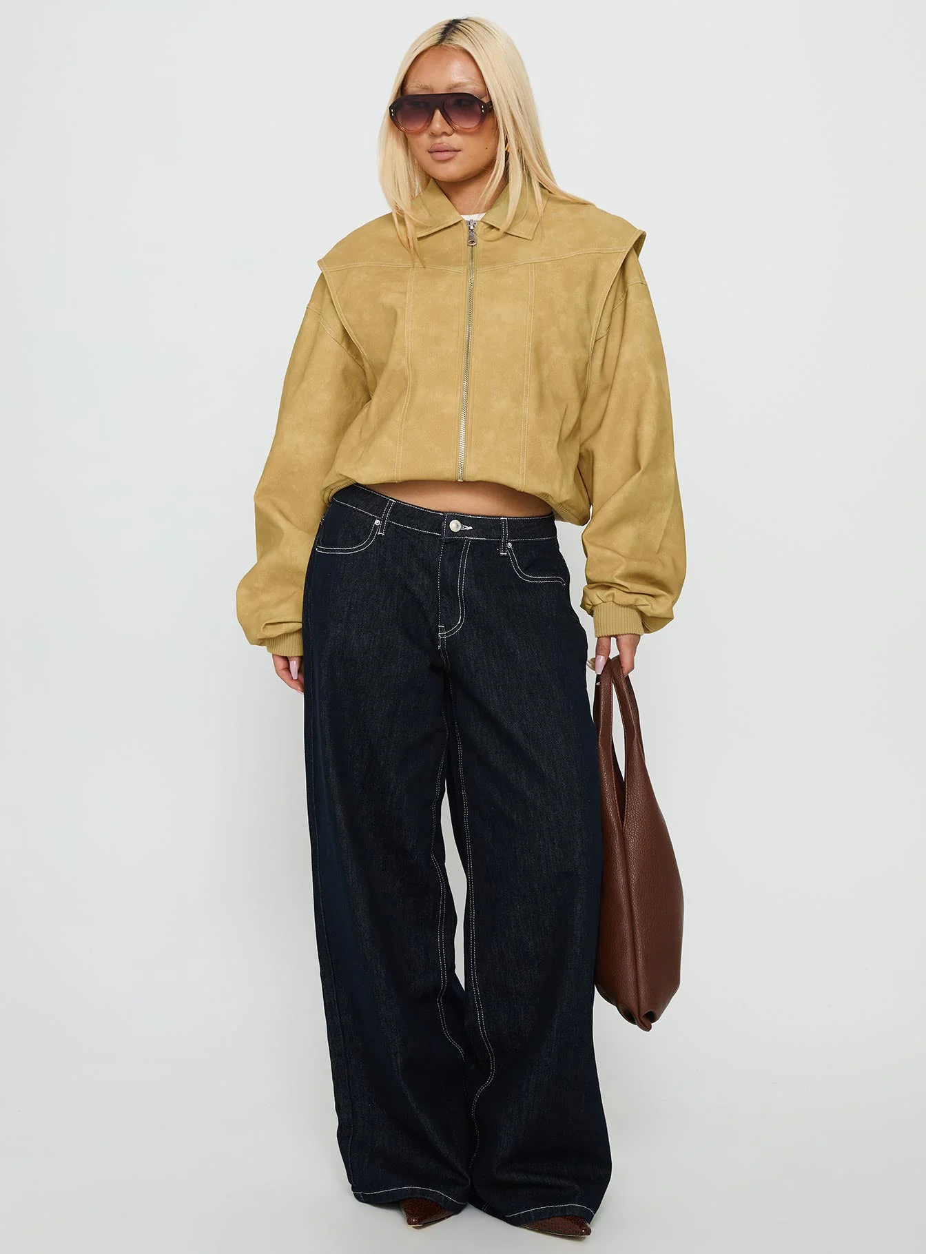 Vista Bomber Jacket Mustard - Image 3