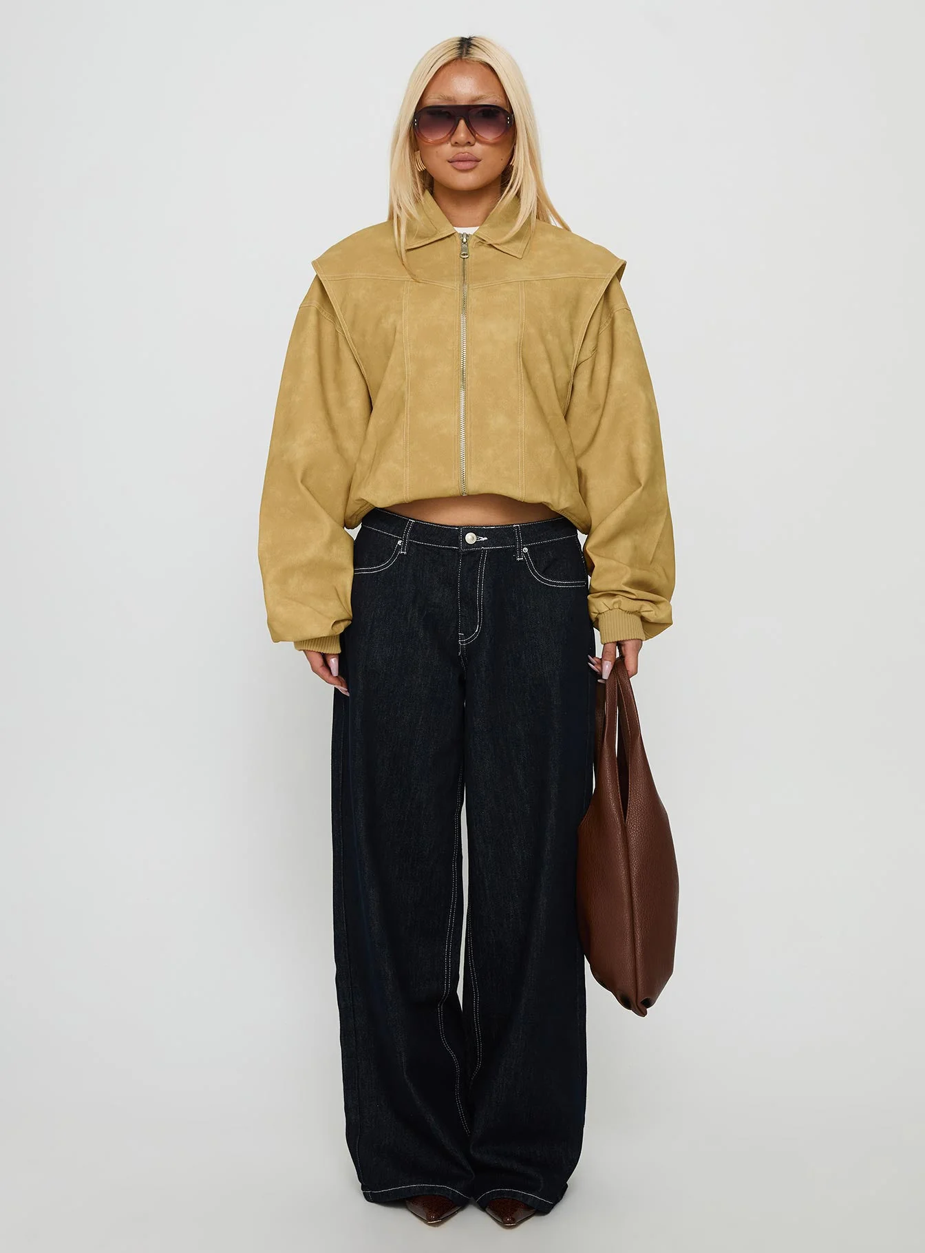 Vista Bomber Jacket Mustard - Image 7
