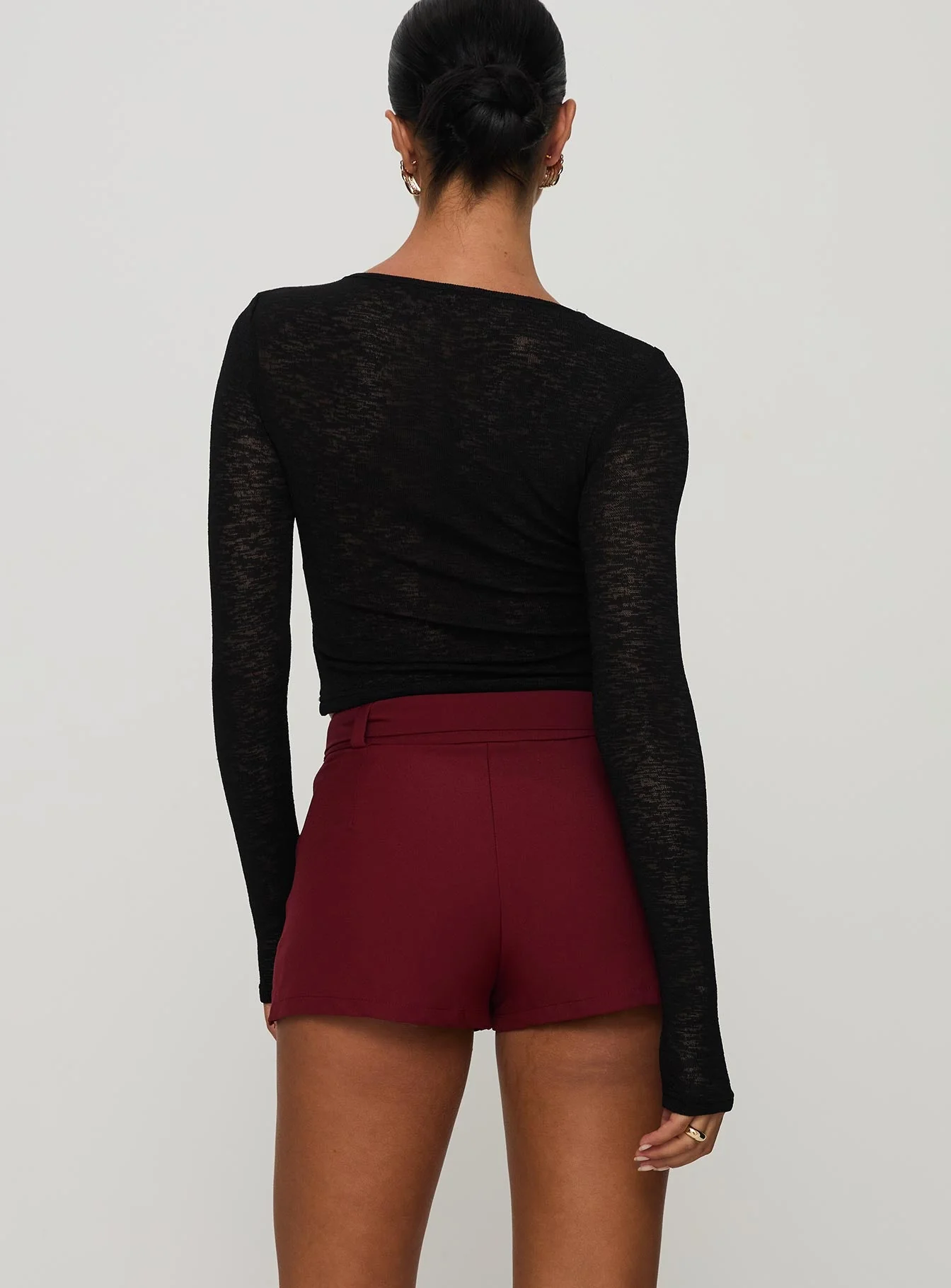 Volley Mini Skort Cherry Red - Image 5