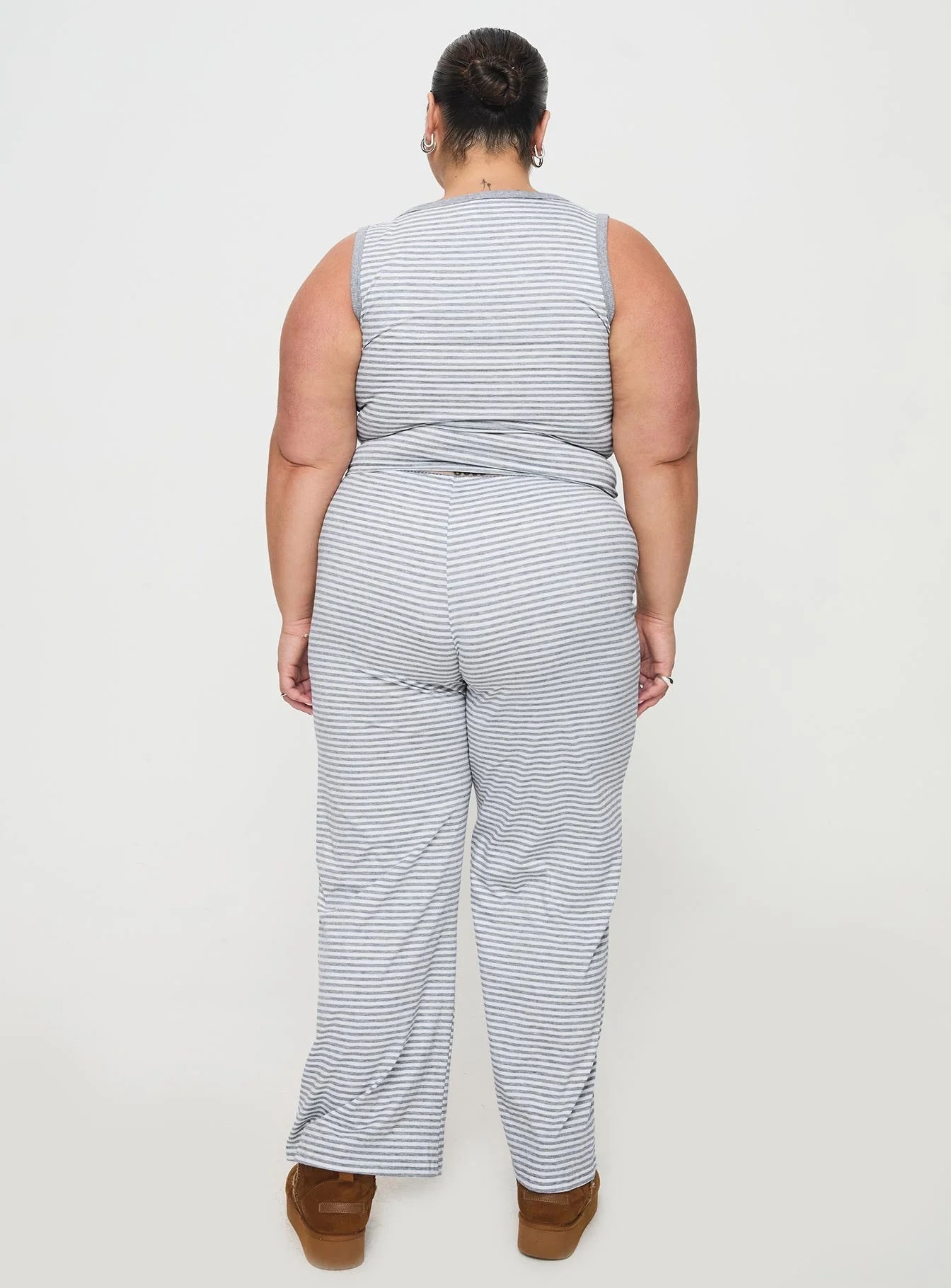 Waffles Stripe Sleep Set Multi Curve - Image 5