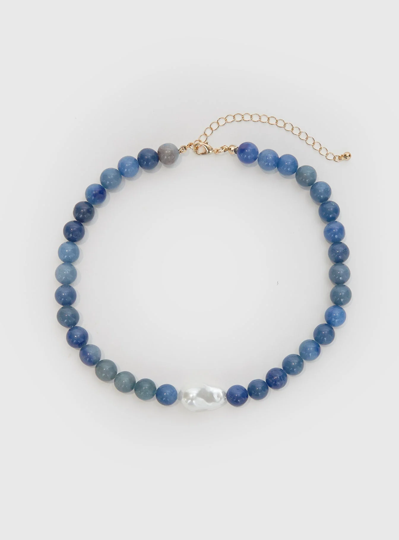 Wait A Lifetime Necklace Teal - Image 2