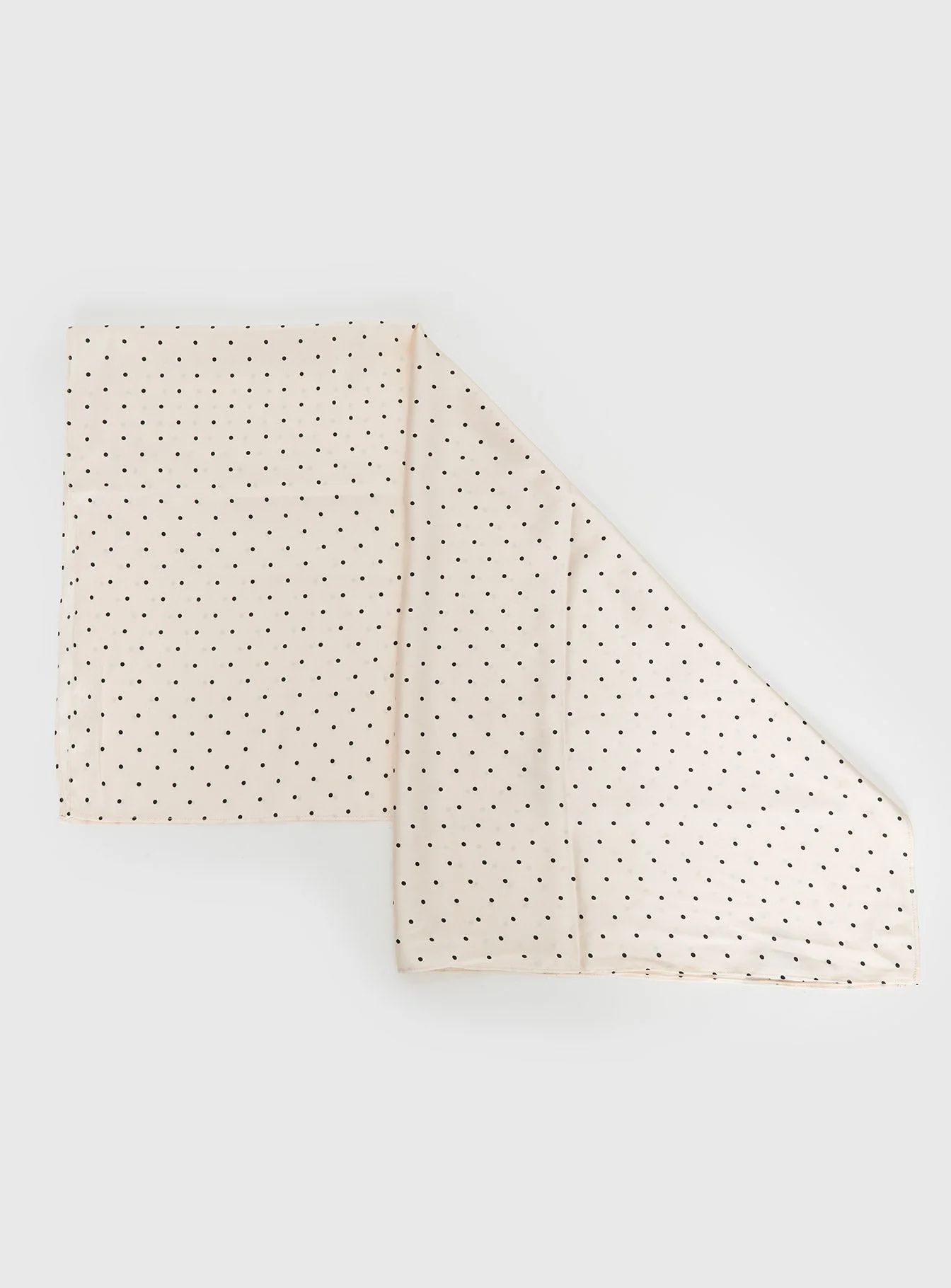 Wanna Be Mine Scarf Cream Polka Dot - Image 3