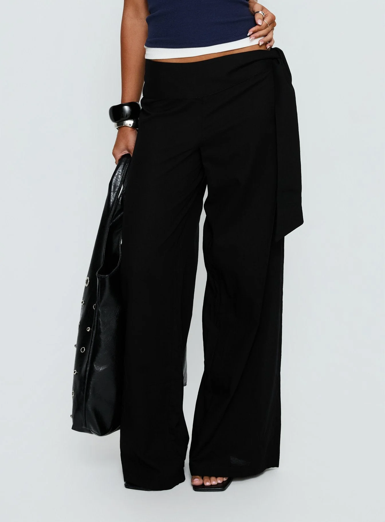 Wave Dancer Tie Pant Black - Image 2