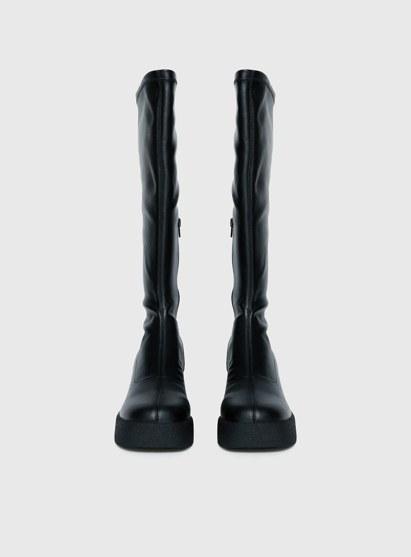 Westcott Knee High Boots Black - Image 3