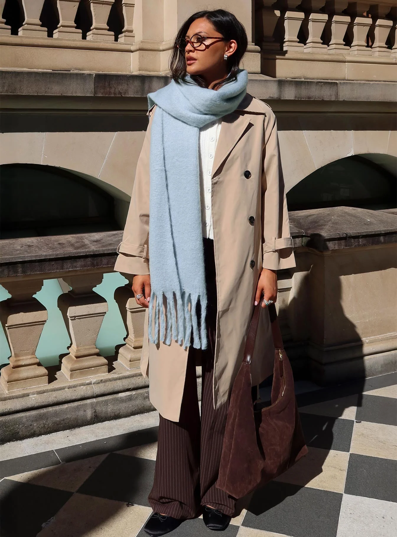 Westwind Trench Coat Natural - Image 8