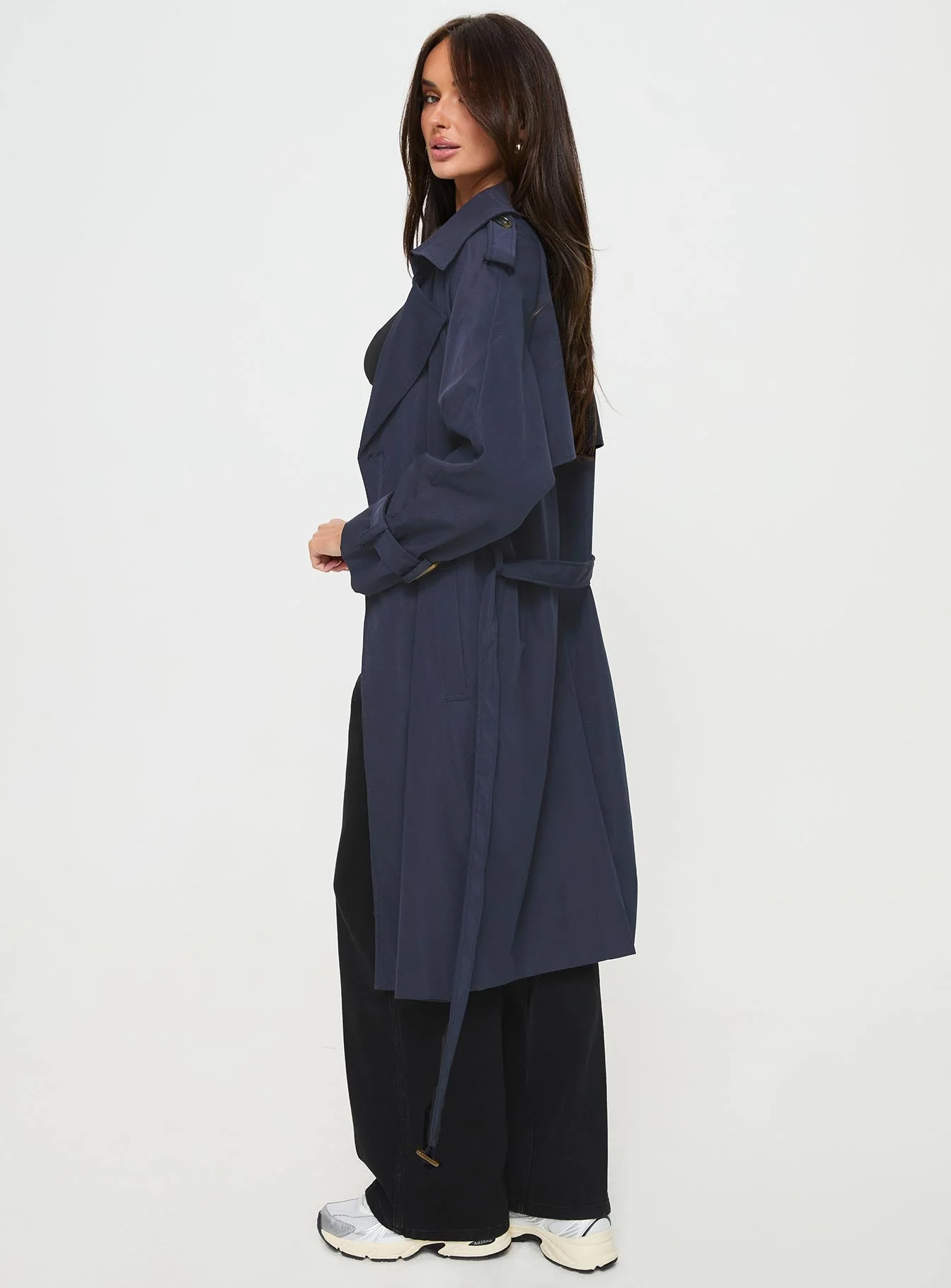 Westwind Trench Coat Slate - Image 4