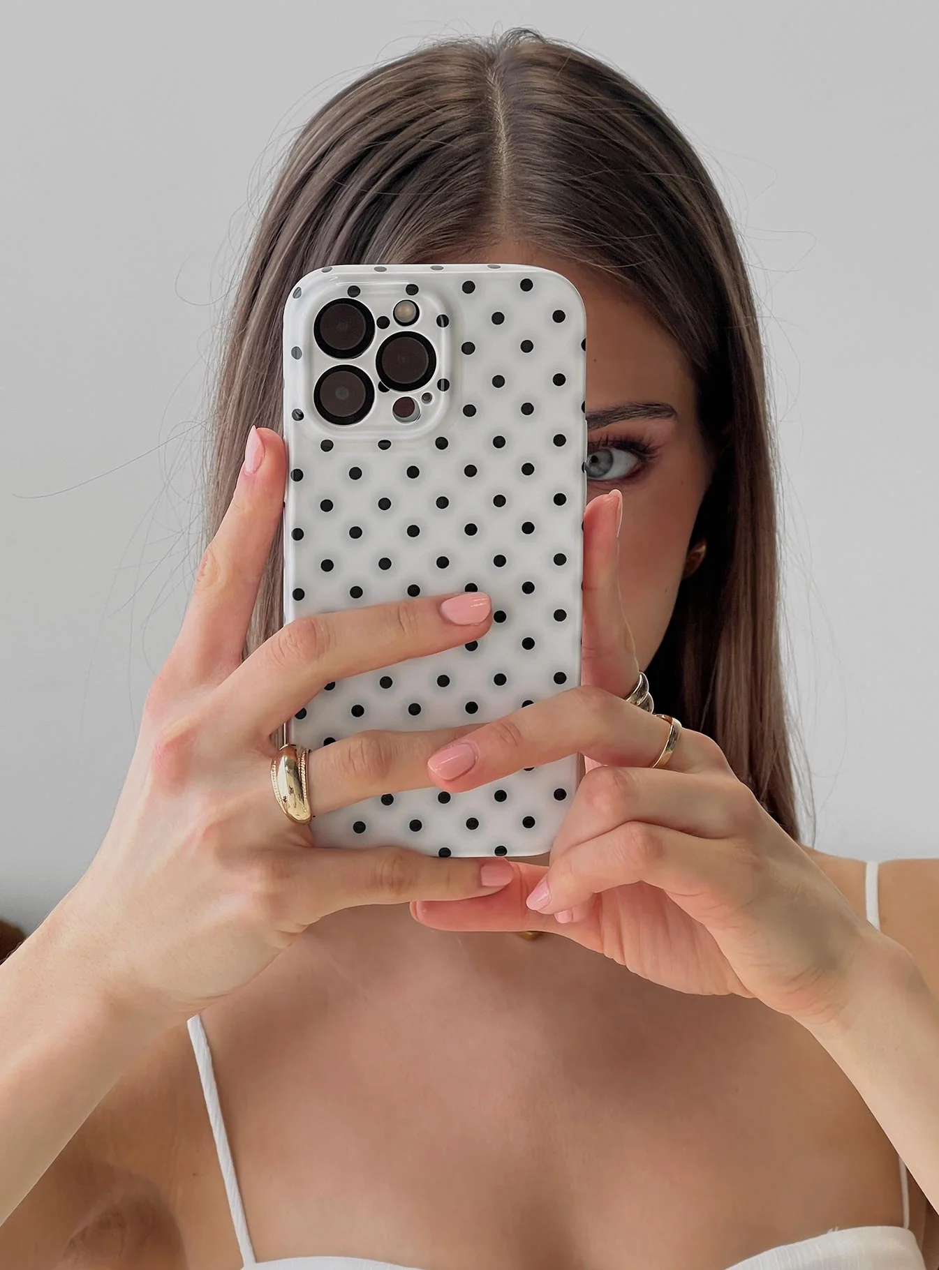 What You Wanted Iphone Case Cream Polka - Image 3