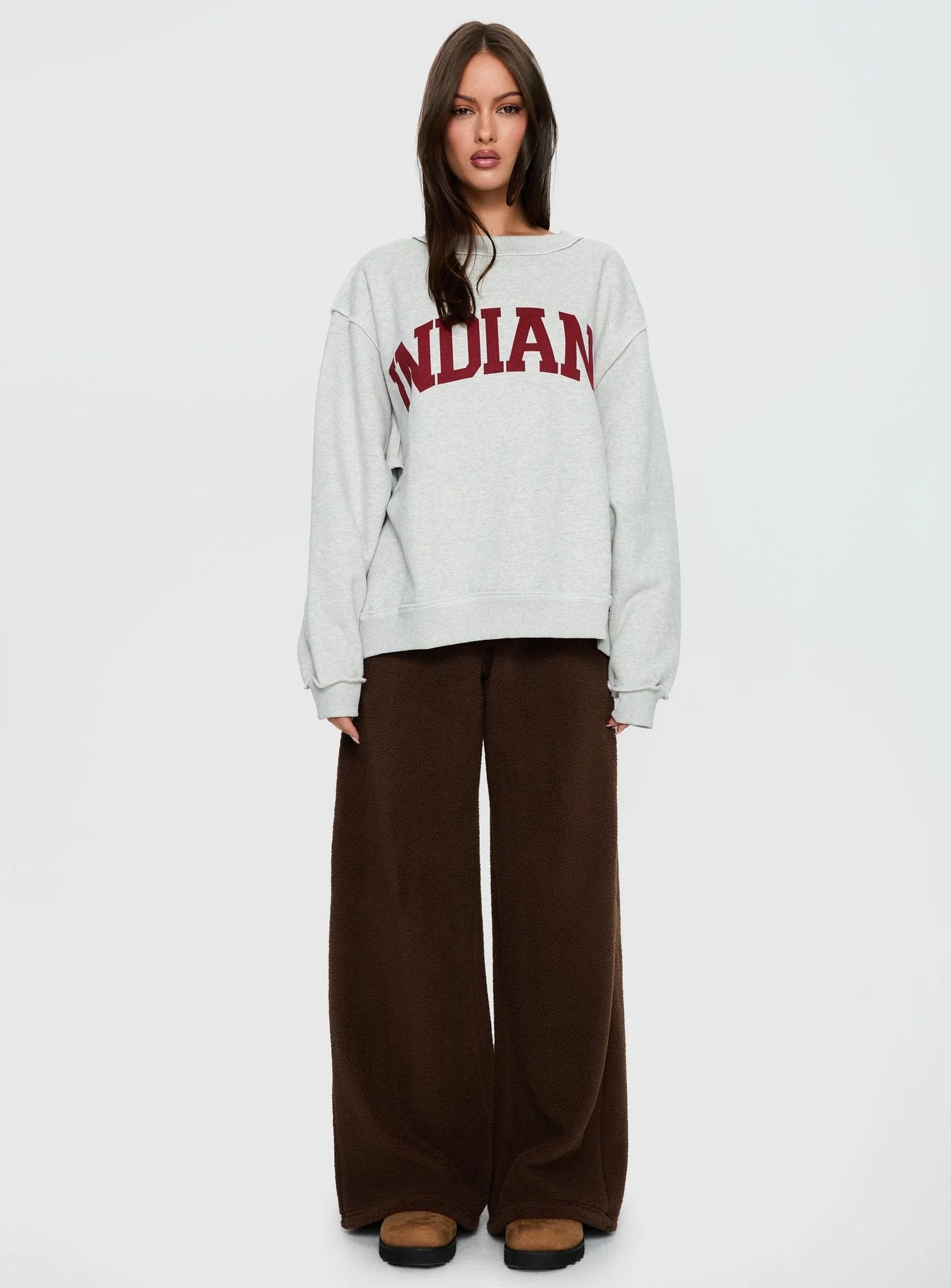 When In Indiana Jumper Grey - Image 7