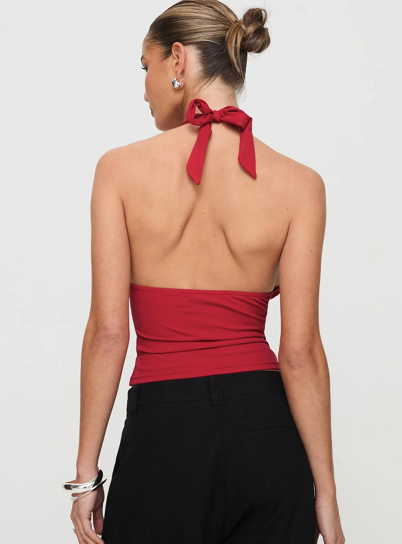 Whimsy Halter Top Red - Image 5