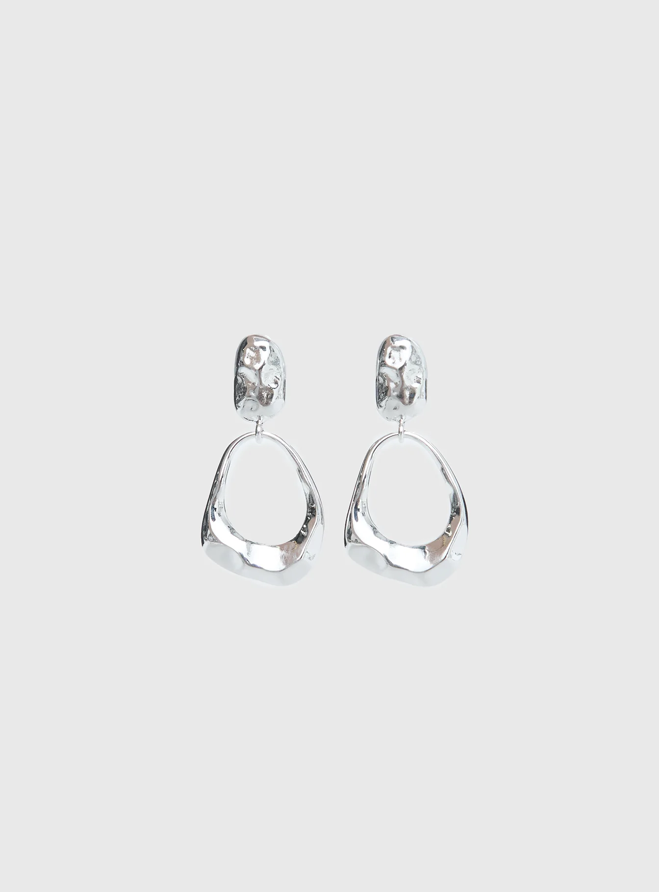 Whirl Earrings Silver - Image 2