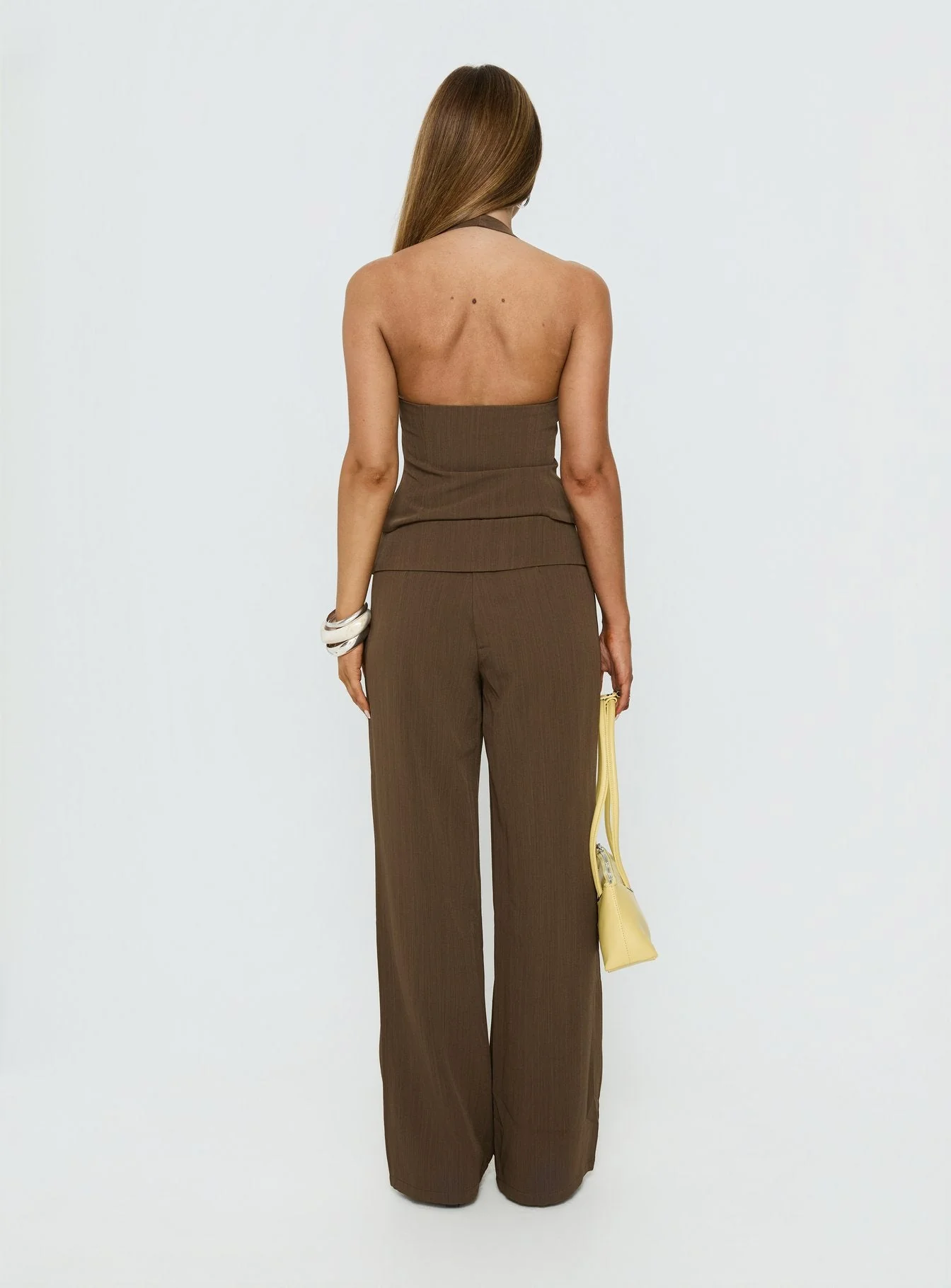 Wild Haze Tie Waist Pants Dark Green - Image 5