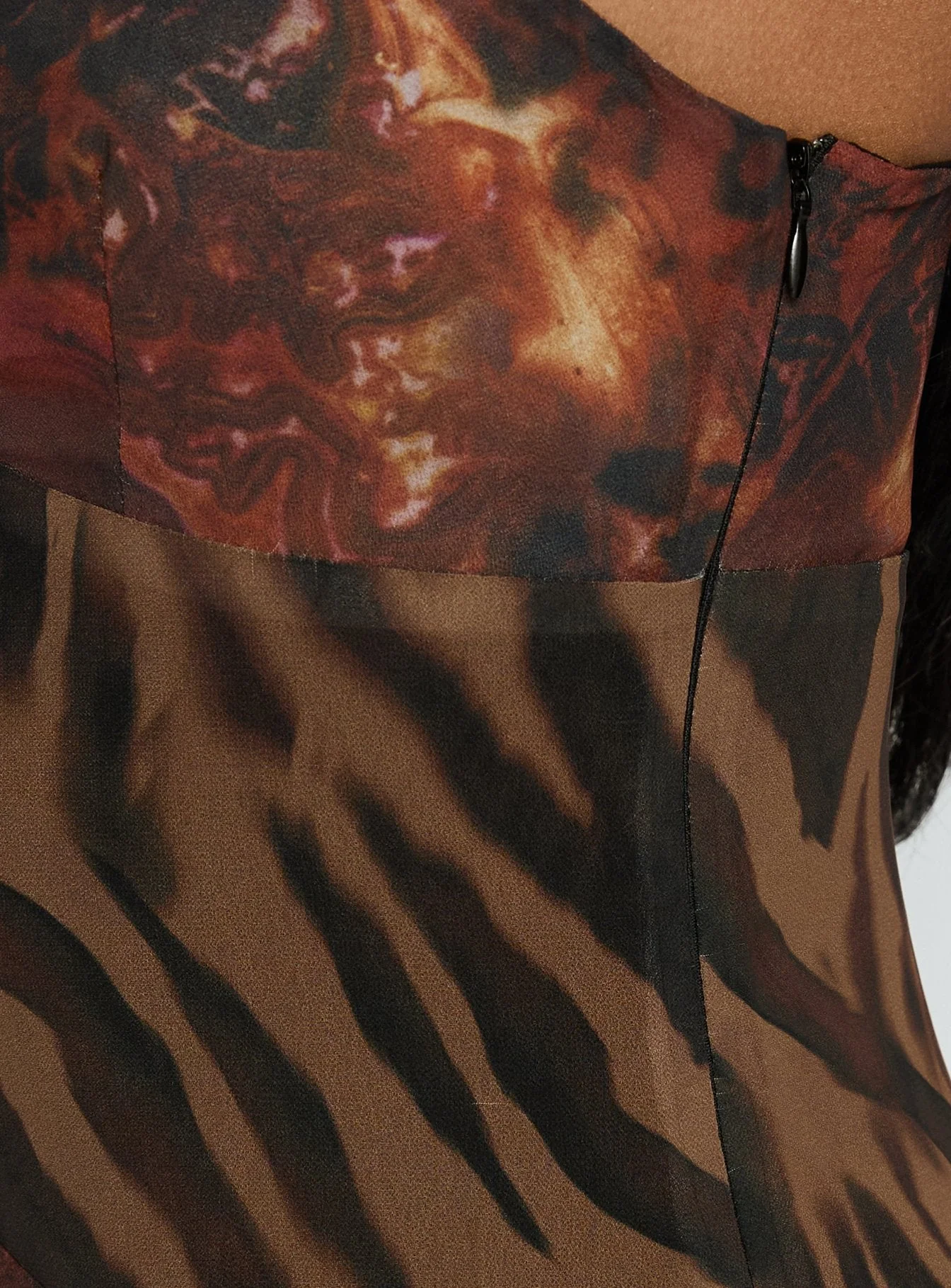 Wild Horizon Spliced Mini Dress Animal - Image 8