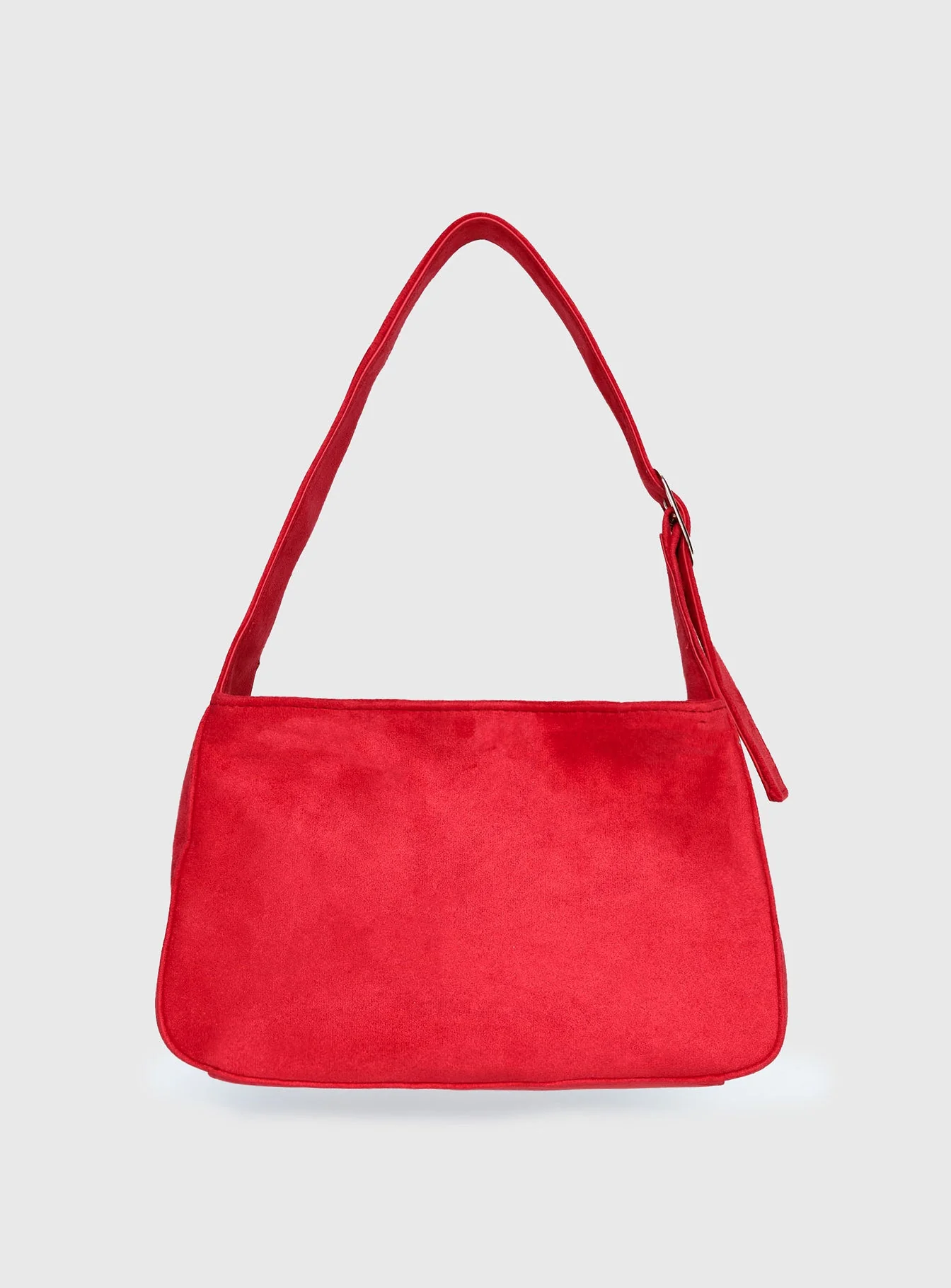 Wistfully Studded Shoulder Bag Red - Image 3