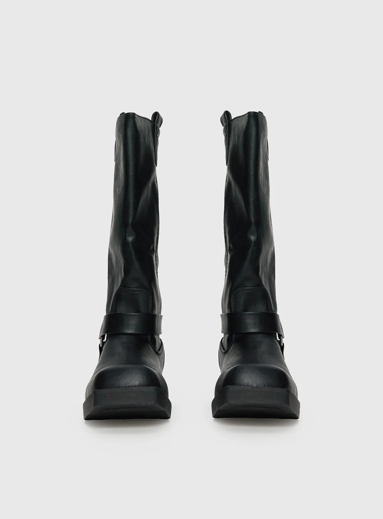 Wrecked Western Boots Black - Image 3