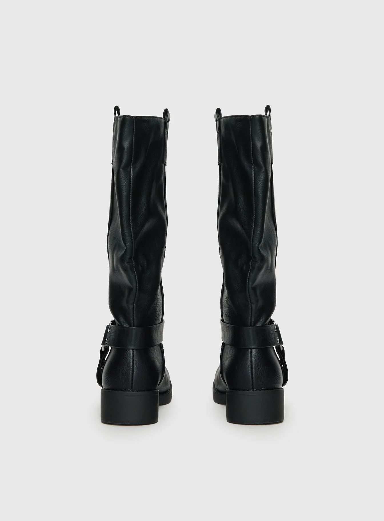 Wrecked Western Boots Black - Image 4