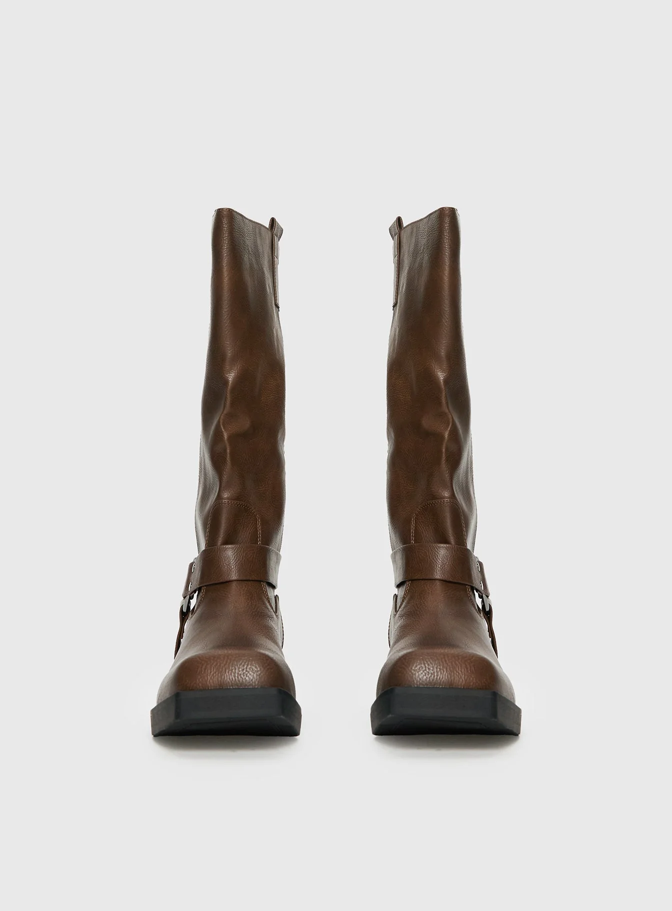 Wrecked Western Boots Brown - Image 3